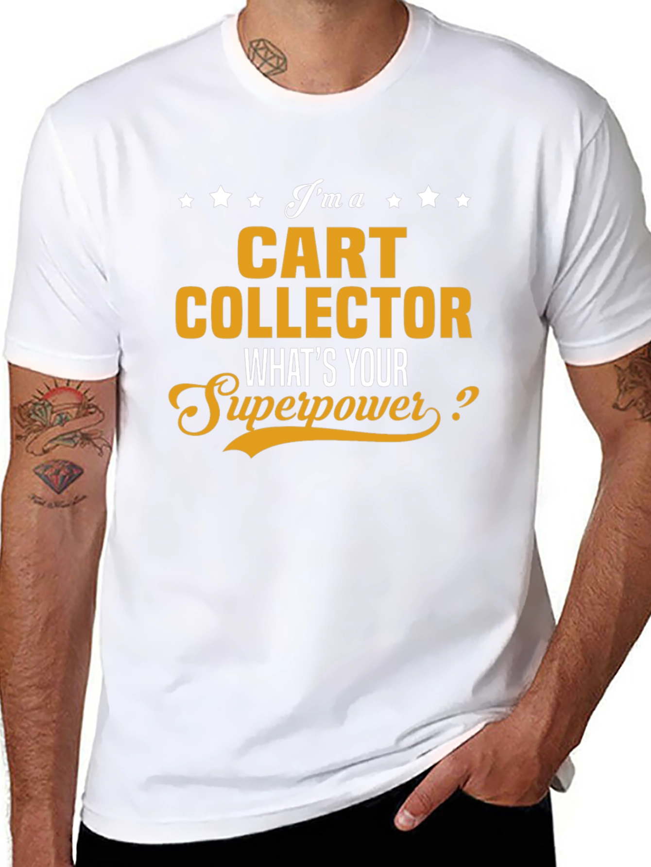 Cart Collector Superpower T-Shirt
