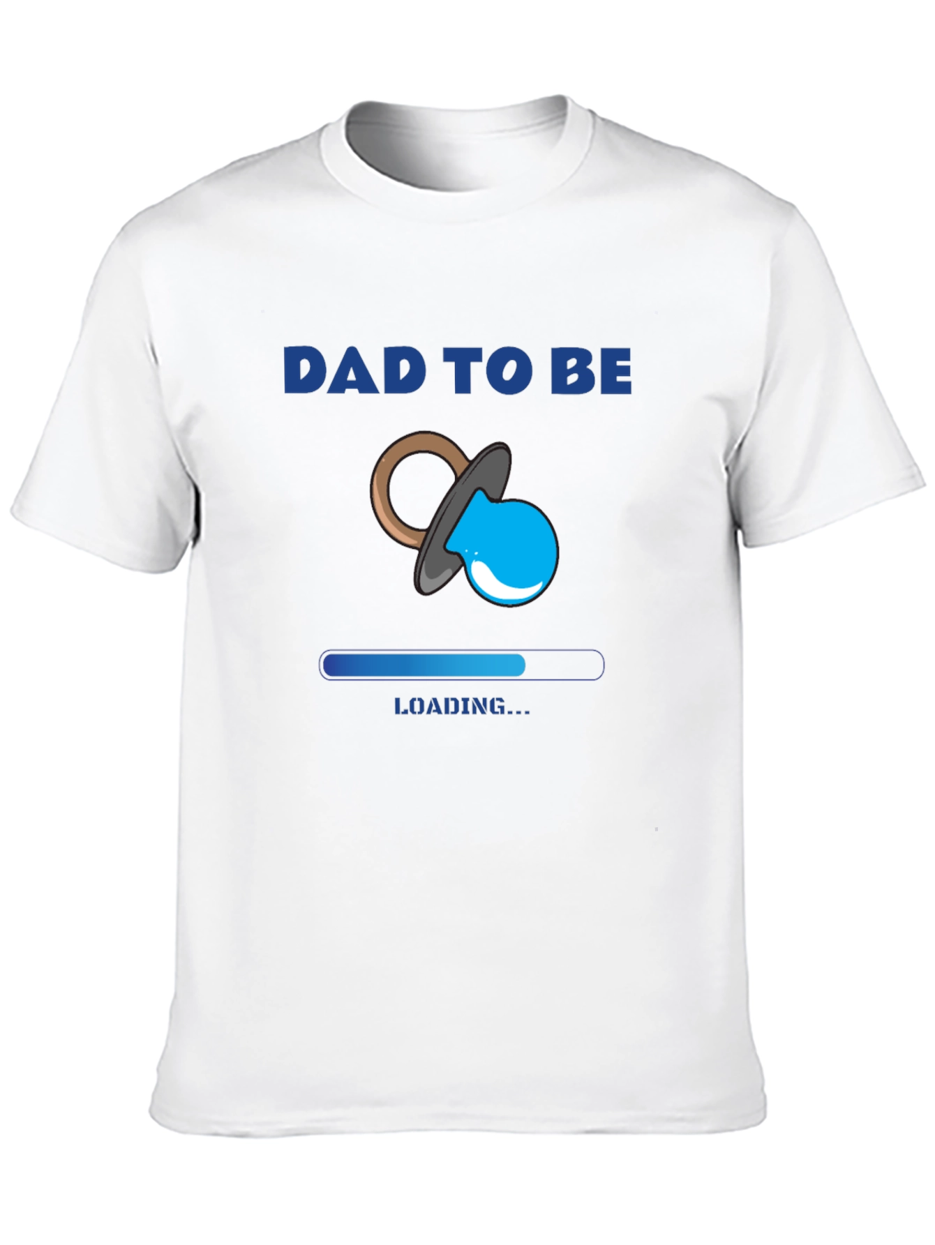 Dad To Be Loading Baby Announcement T-Shirt