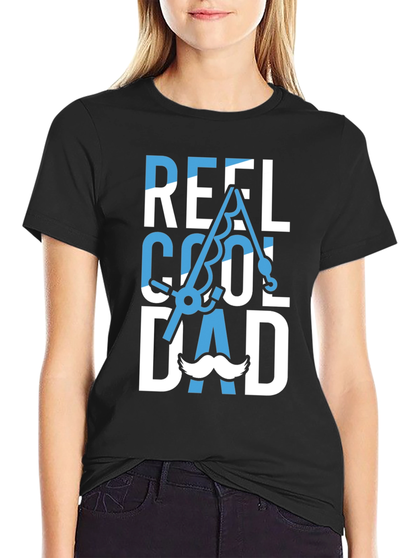 Reel Cool Dad T-Shirt - Fishing Lover Gift