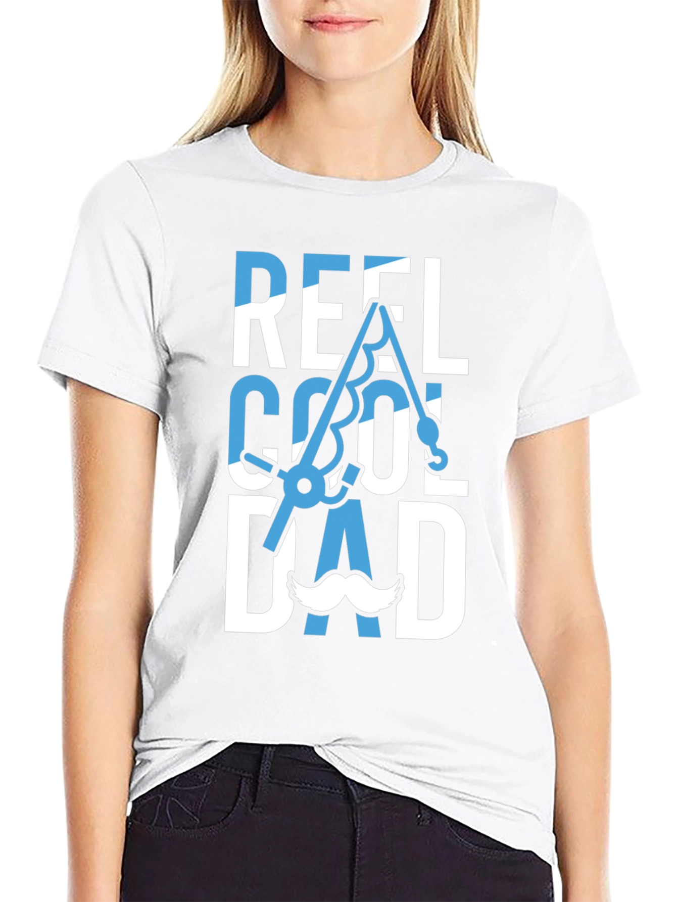 Reel Cool Dad T-Shirt - Fishing Lover Gift