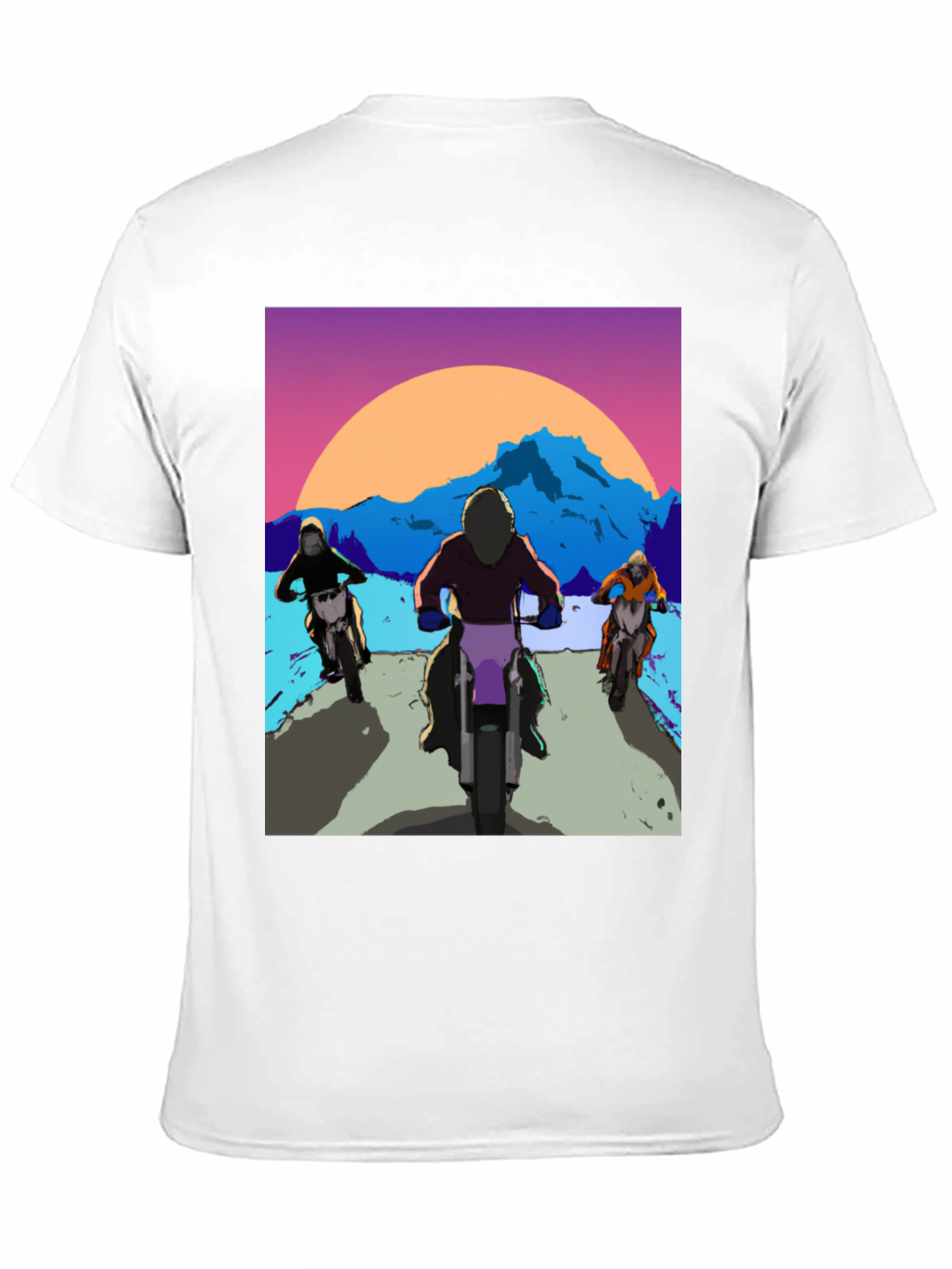 Retro Motorcycle Riders T-Shirt