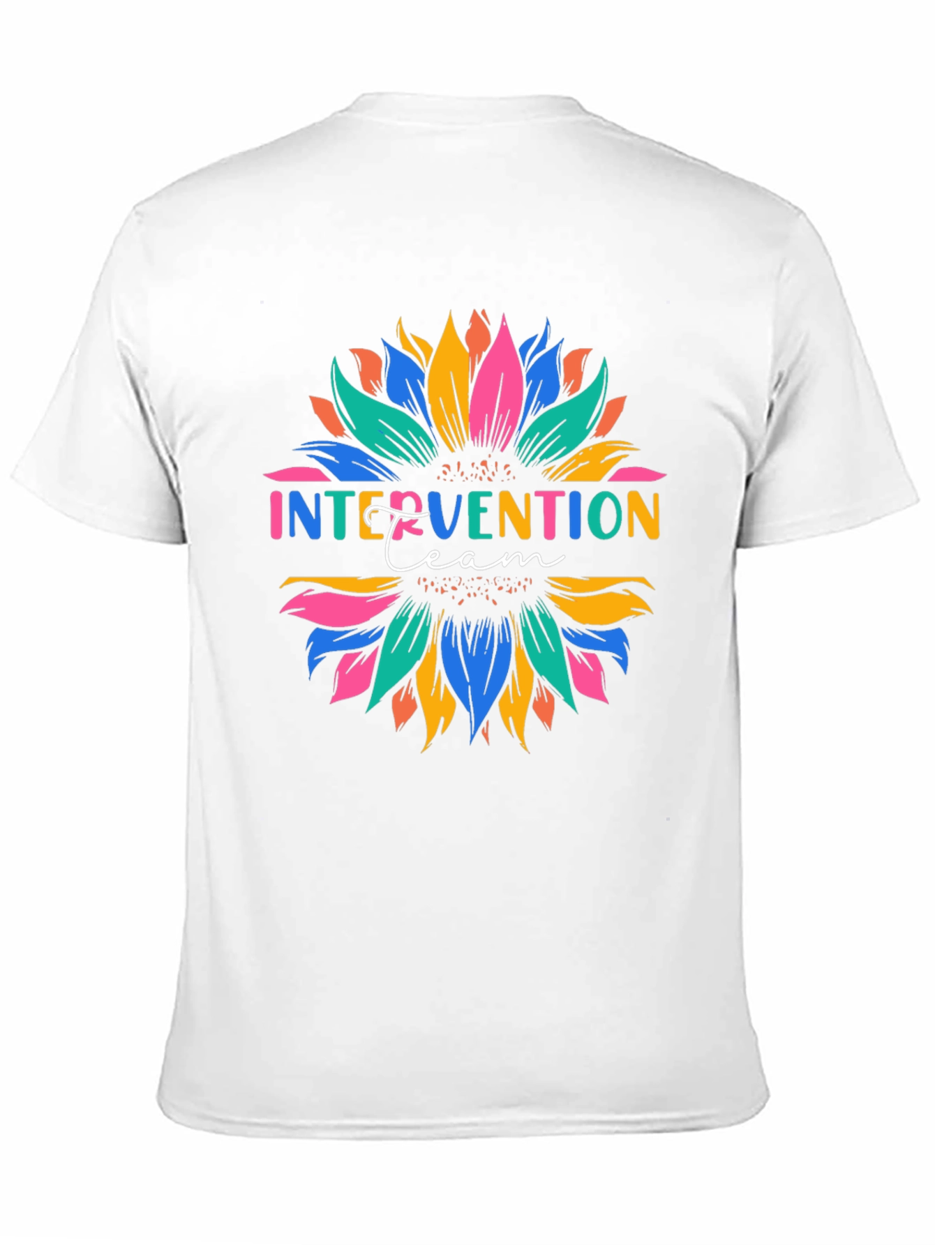 Intervention Team Sunflower Graphic T-Shirt