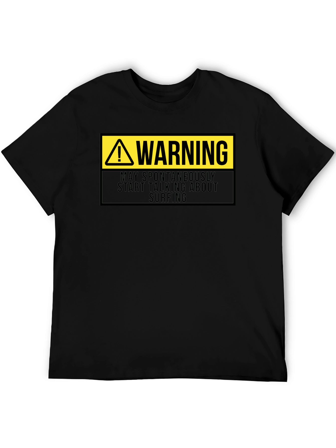 Warning Surfing T-Shirt