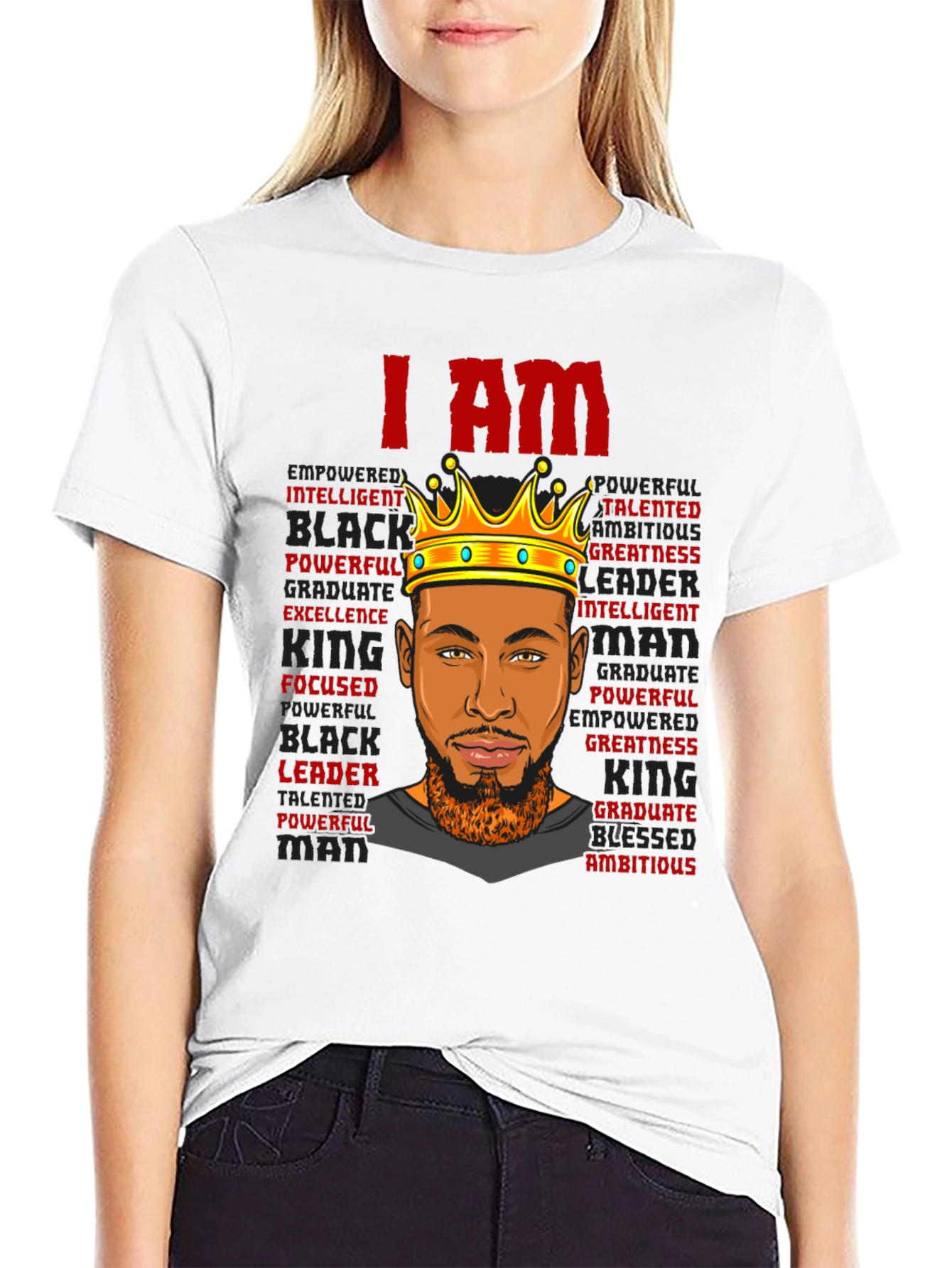 I AM King Graphic T-Shirt