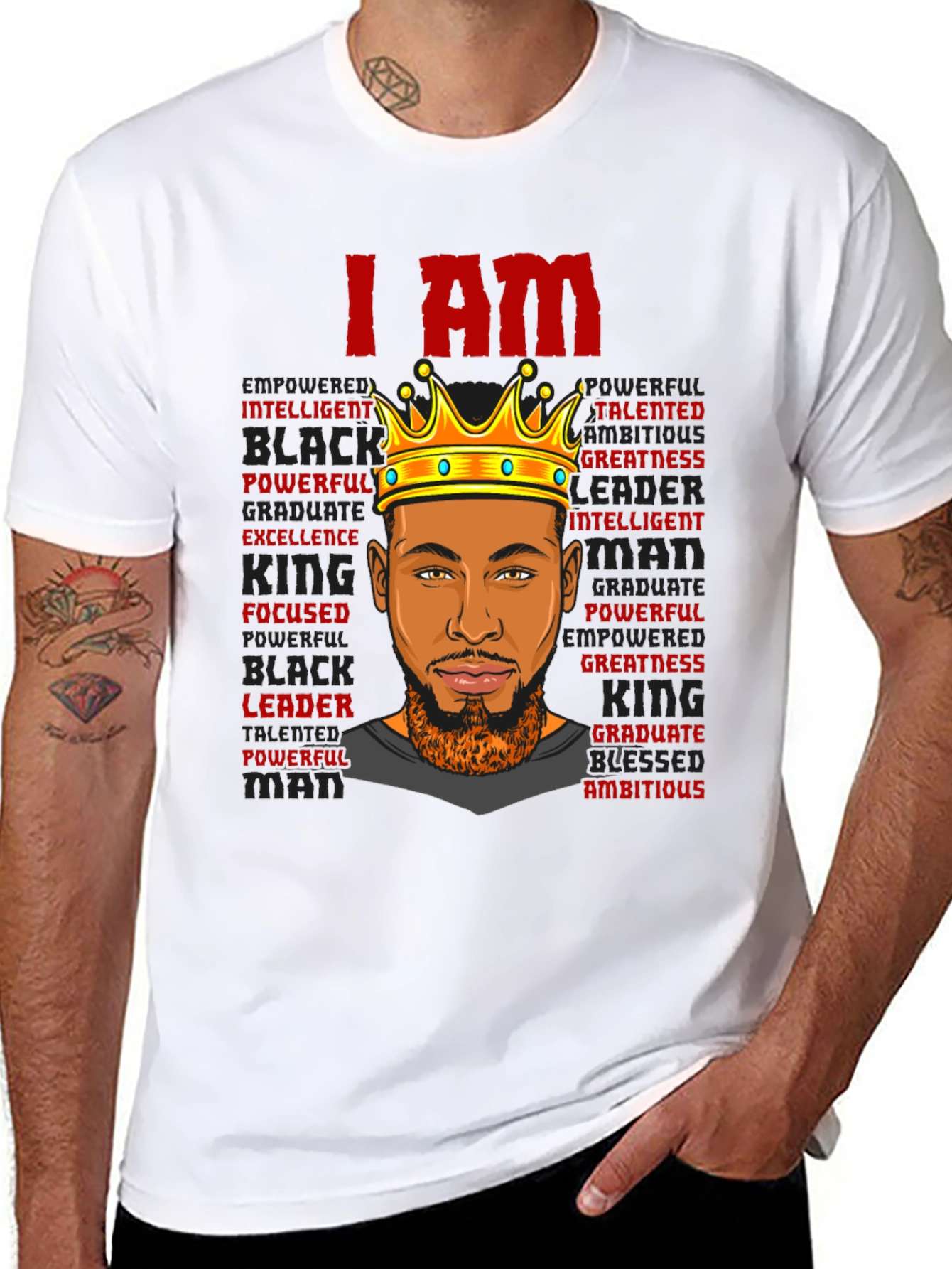 I AM King Graphic T-Shirt
