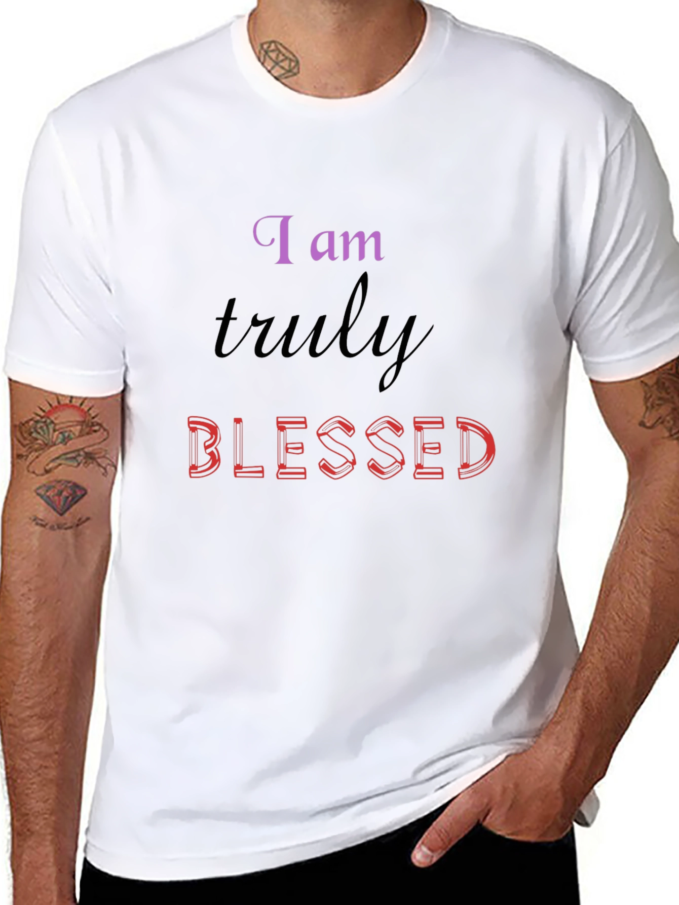 Blessed Graphic T-Shirt - Stylish Comfort Fit