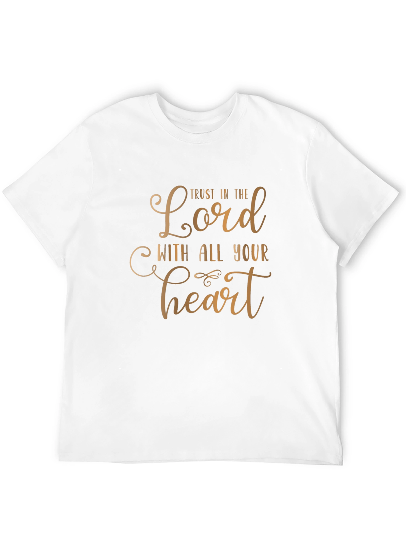 Trust in the Lord Graphic Tee - Black