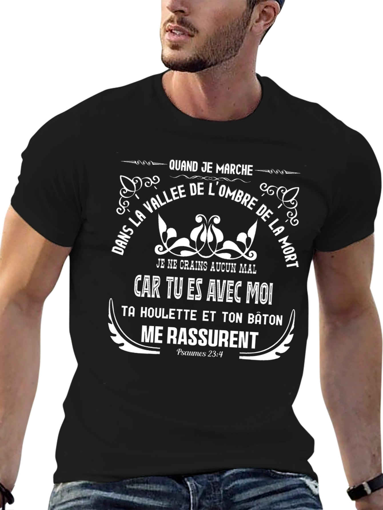 Psalm 23:4 Graphic Tee