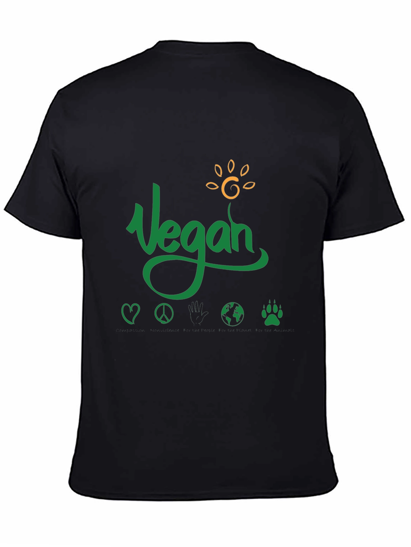 Vegan T-Shirt Animal Rights Eco-Friendly