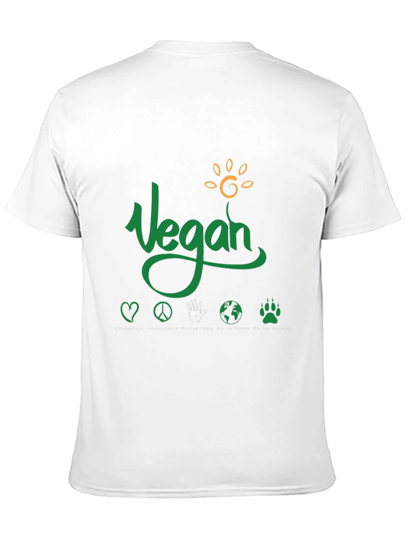 Vegan T-Shirt Animal Rights Eco-Friendly