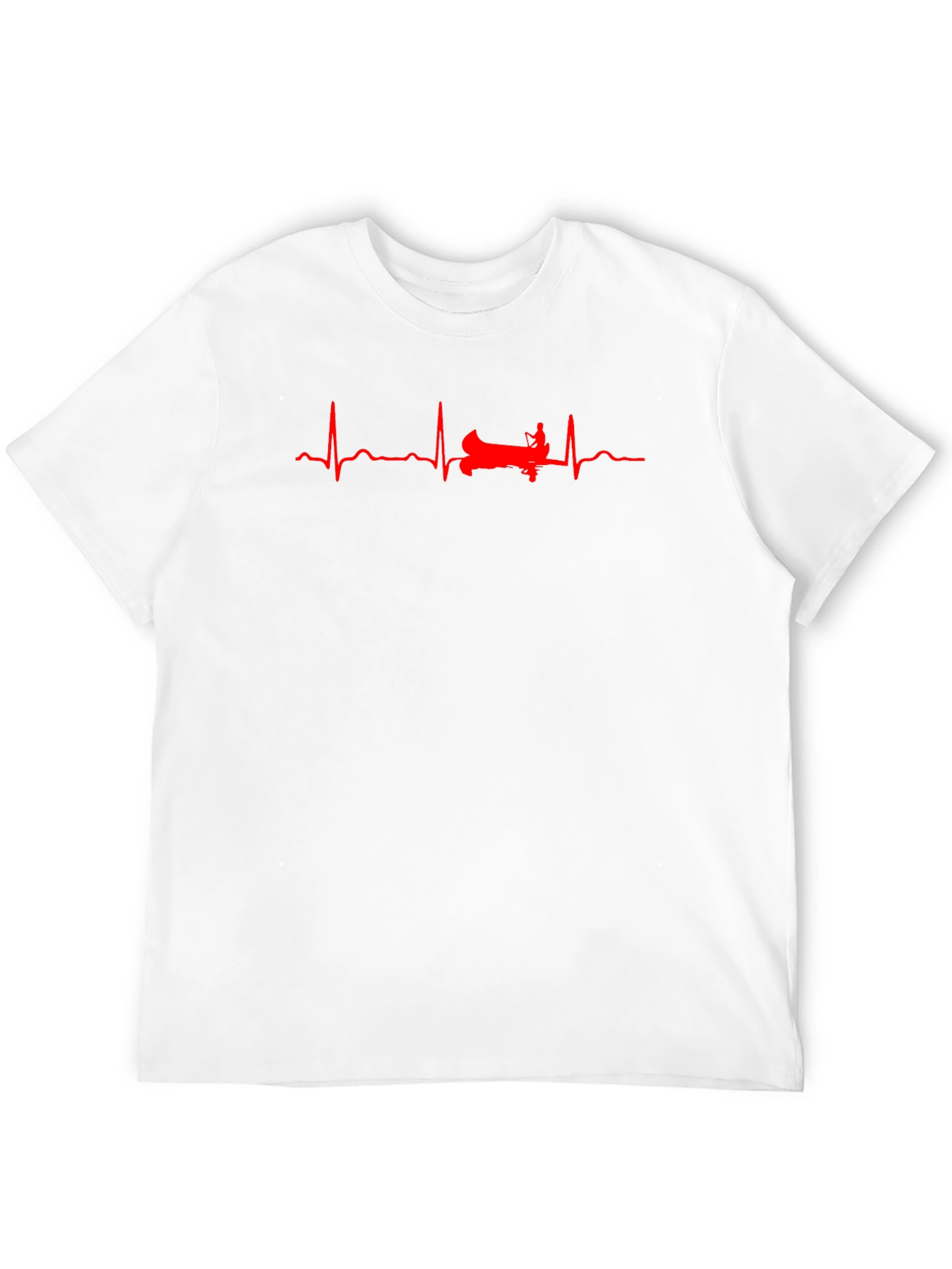 Fishing Heartbeat T-Shirt - Anglers Pulse!