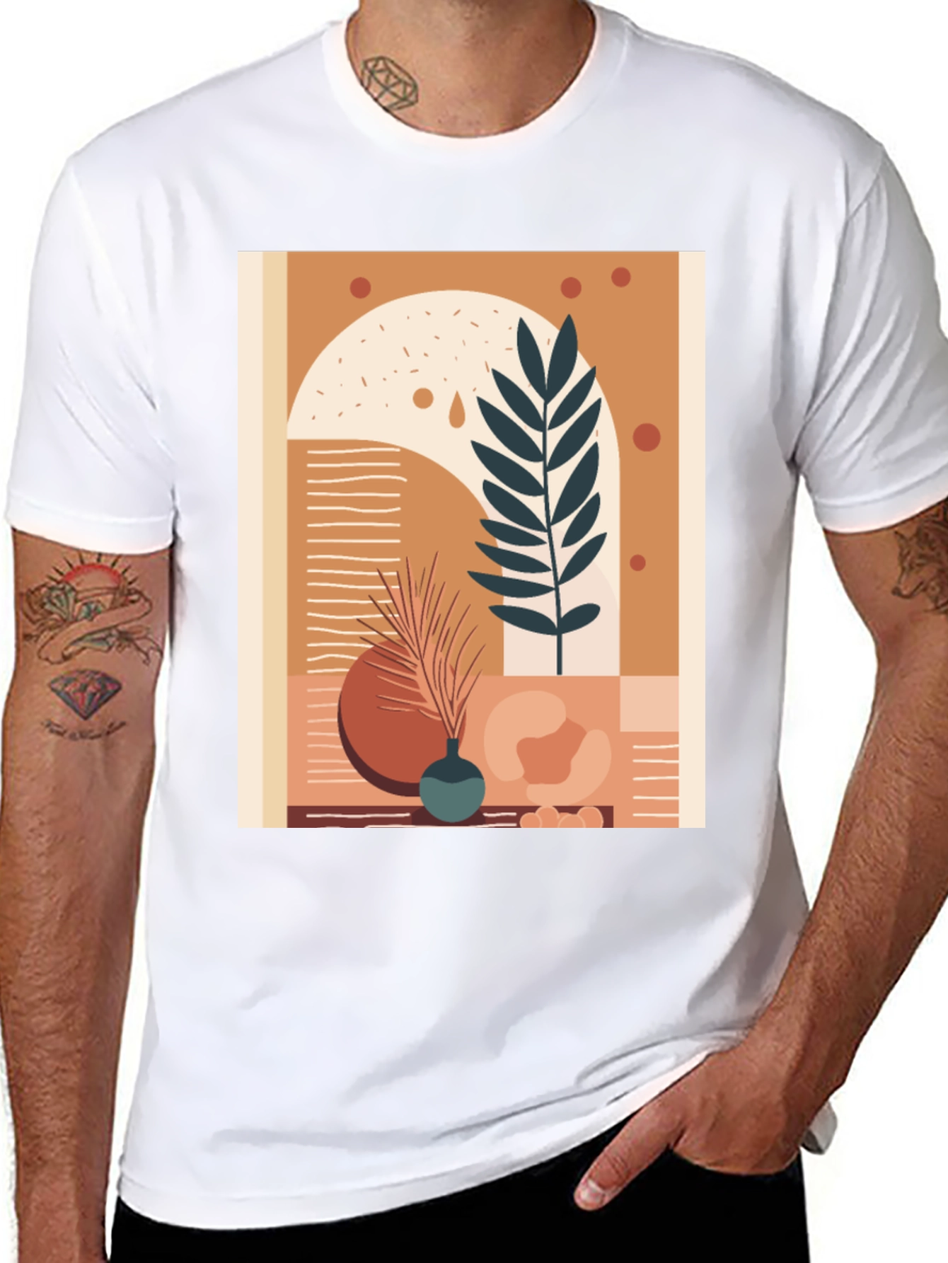 Abstract Art T-Shirt: Modern Graphic Tee