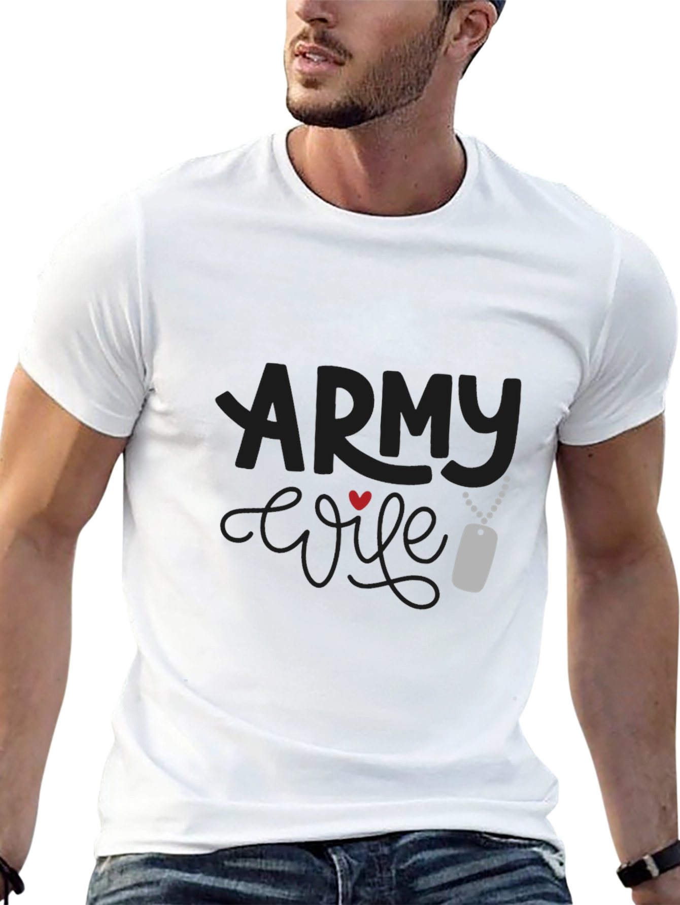 Army Wife Graphic T-Shirt - Military Spouse Apparel