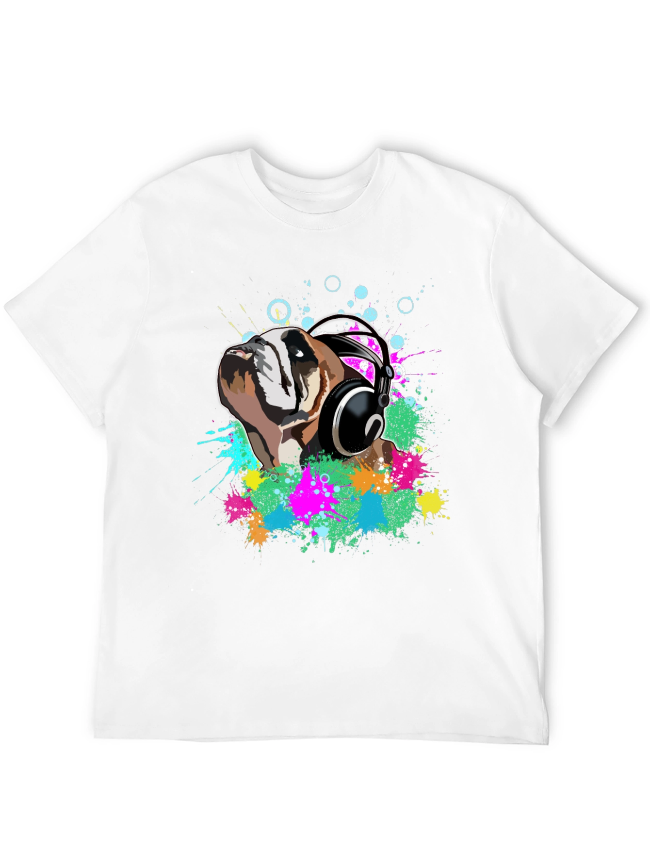 Bulldog DJ Black T-Shirt