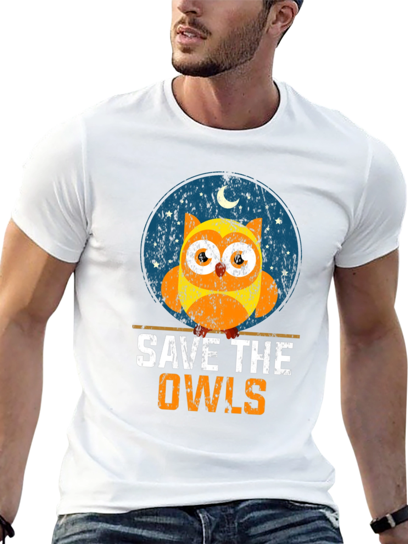 Save the Owls T-Shirt: Cute Owl Graphic Tee