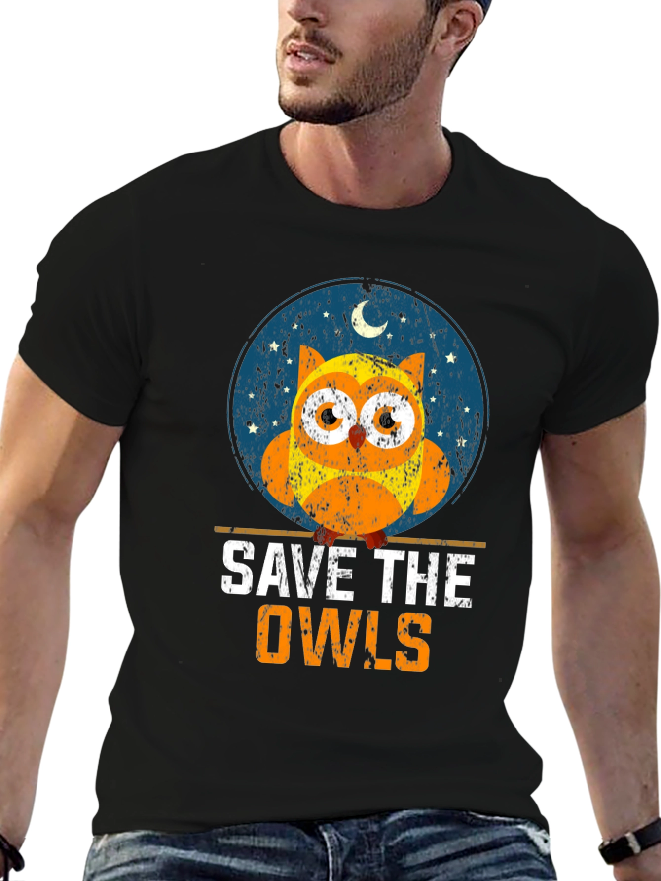Save the Owls T-Shirt: Cute Owl Graphic Tee