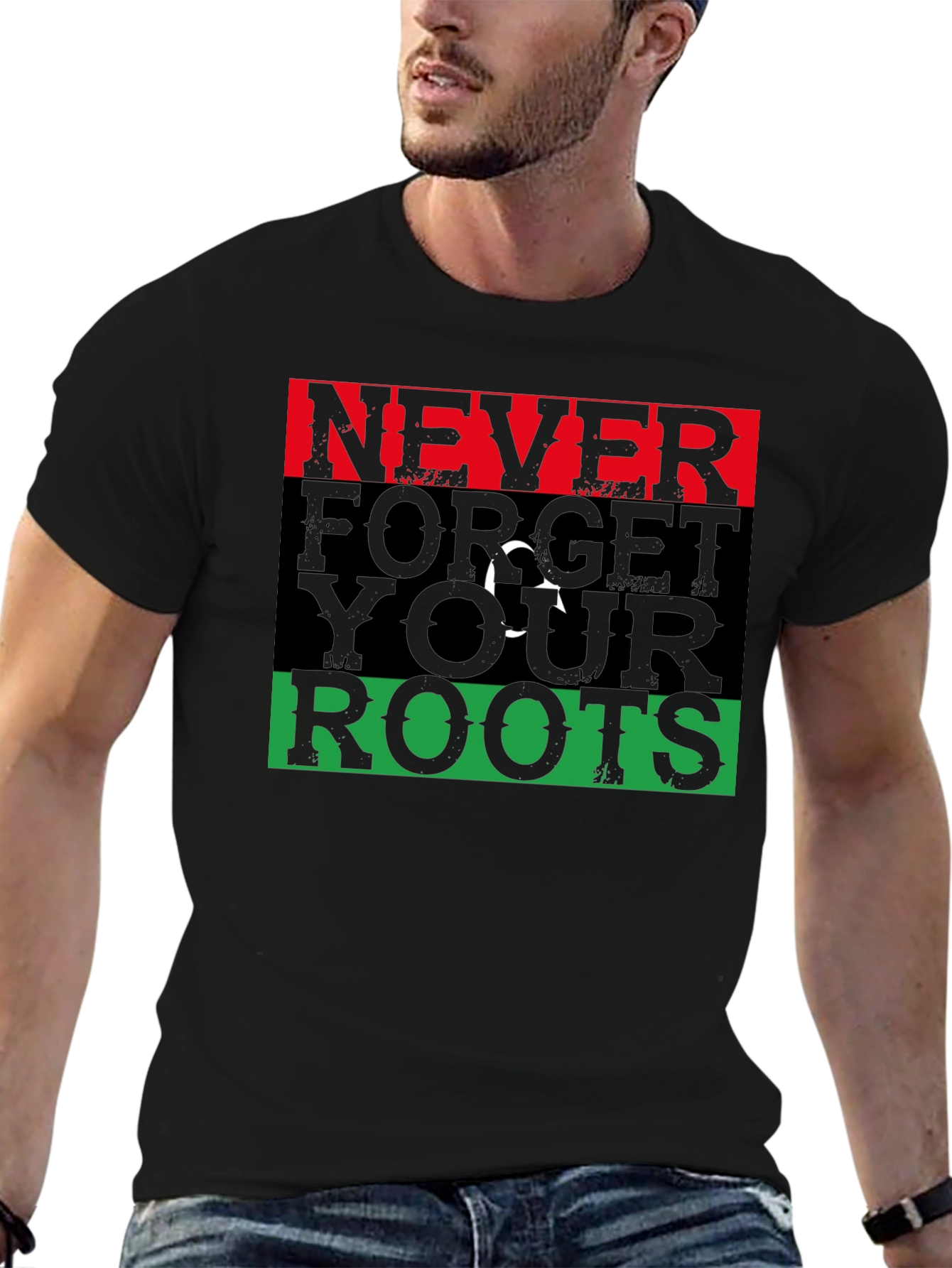 Never Forget Your Roots Graphic Tee