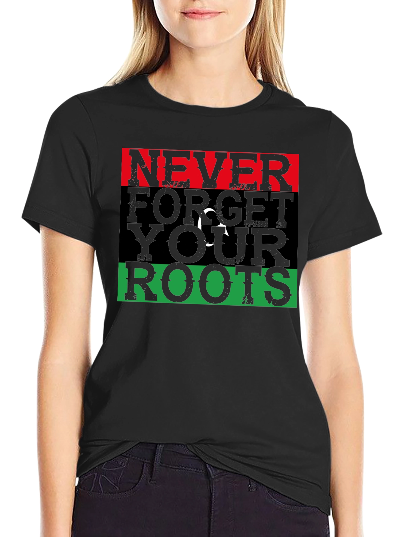 Never Forget Your Roots Graphic Tee