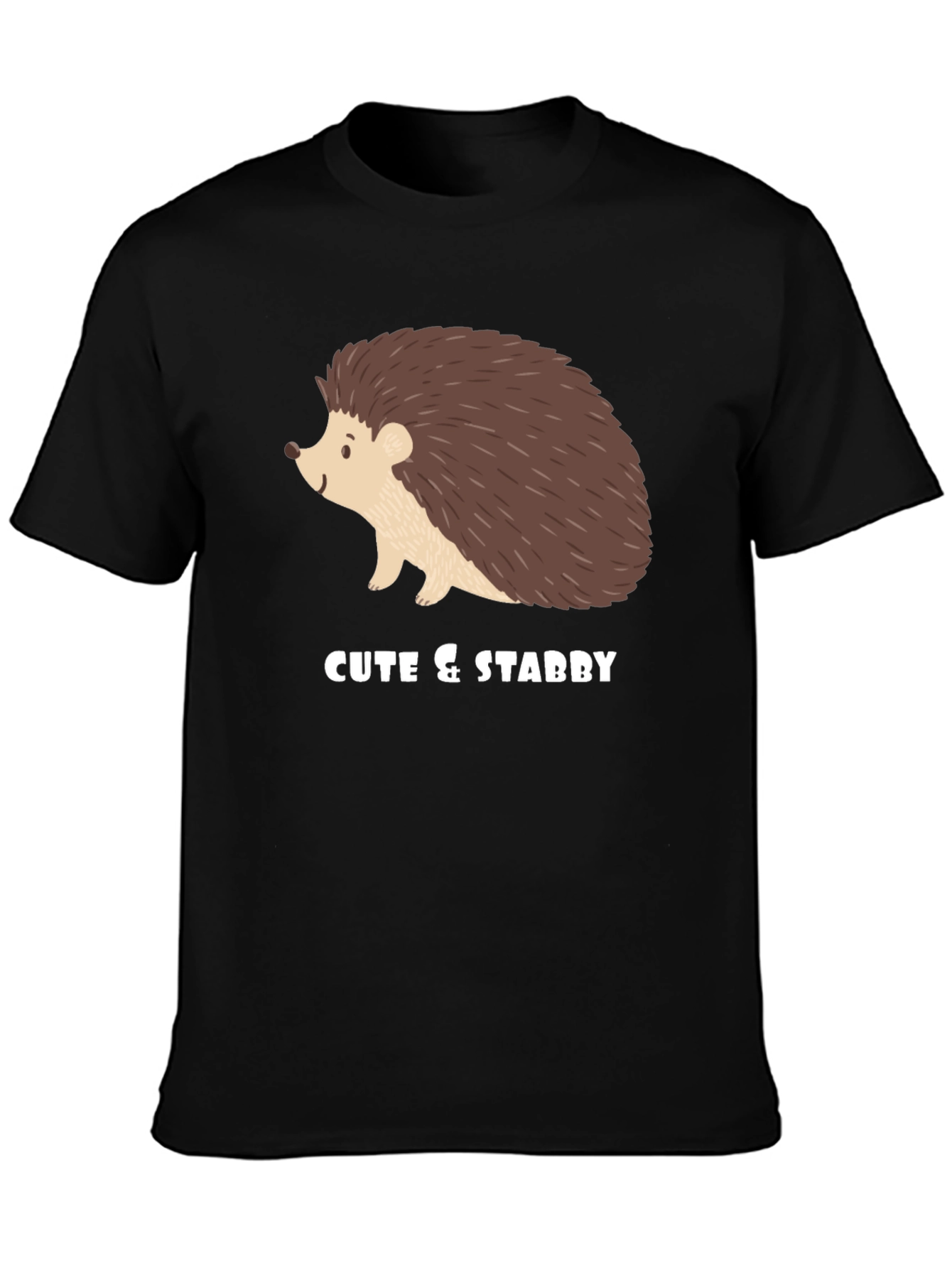 Cute & Stabby Hedgehog Graphic Tee