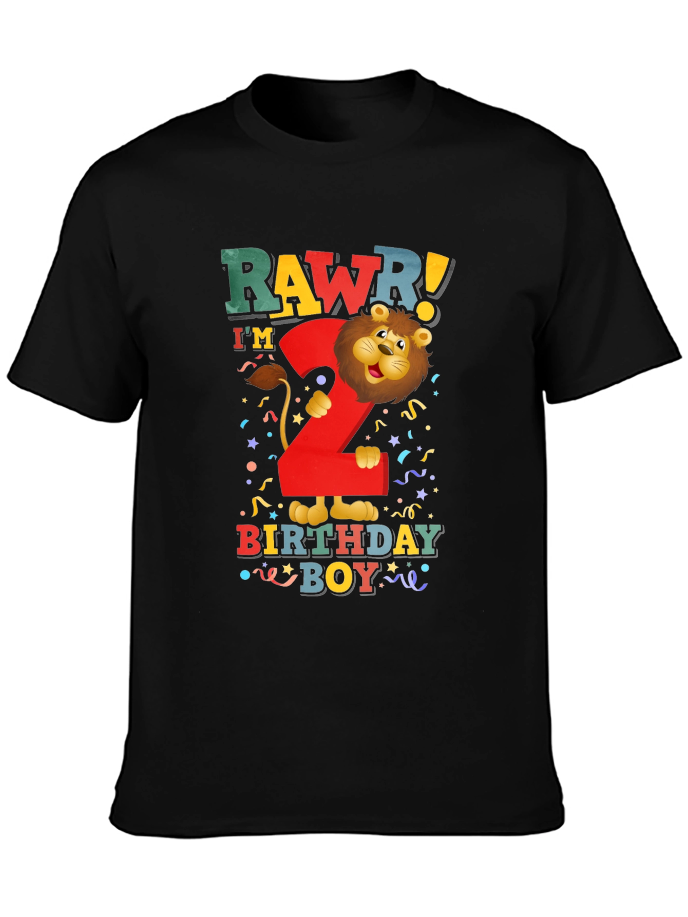 Rawr! Im 2 Birthday Boy T-Shirt
