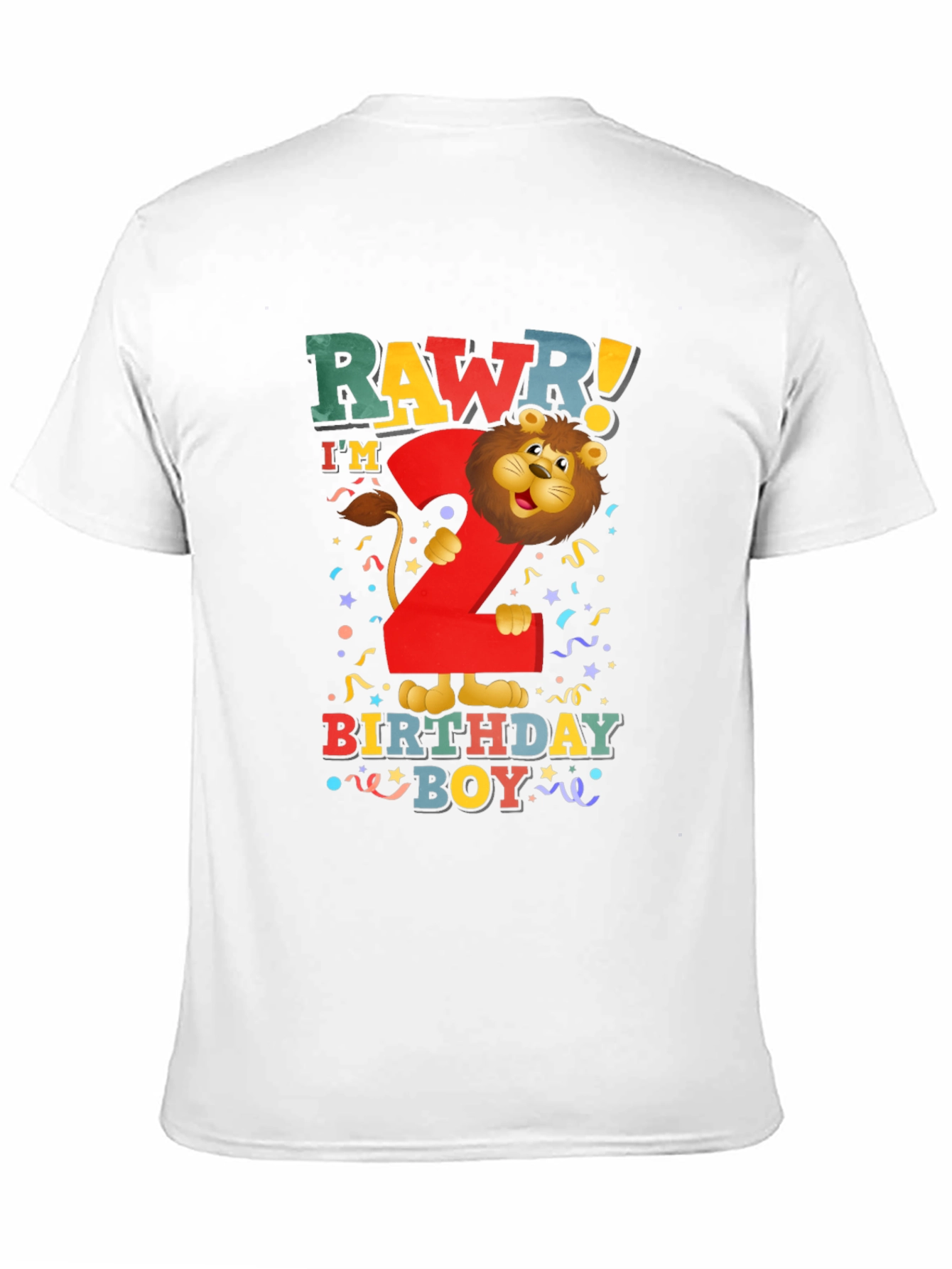 Rawr! Im 2 Birthday Boy T-Shirt