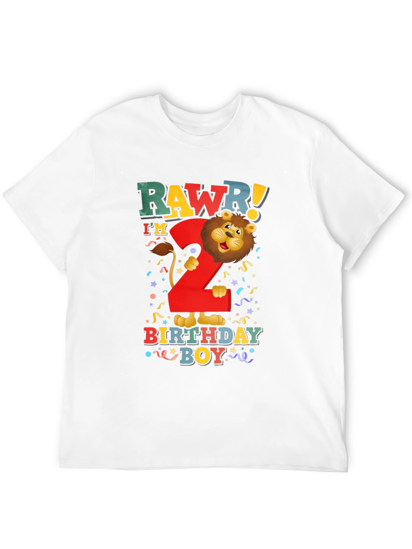 Rawr! Im 2 Birthday Boy T-Shirt
