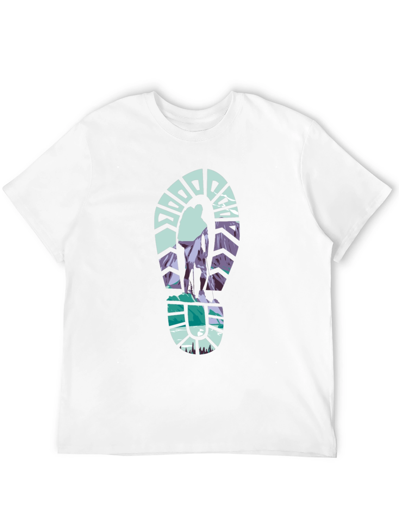 Hiking Adventure Graphic Tee - Black