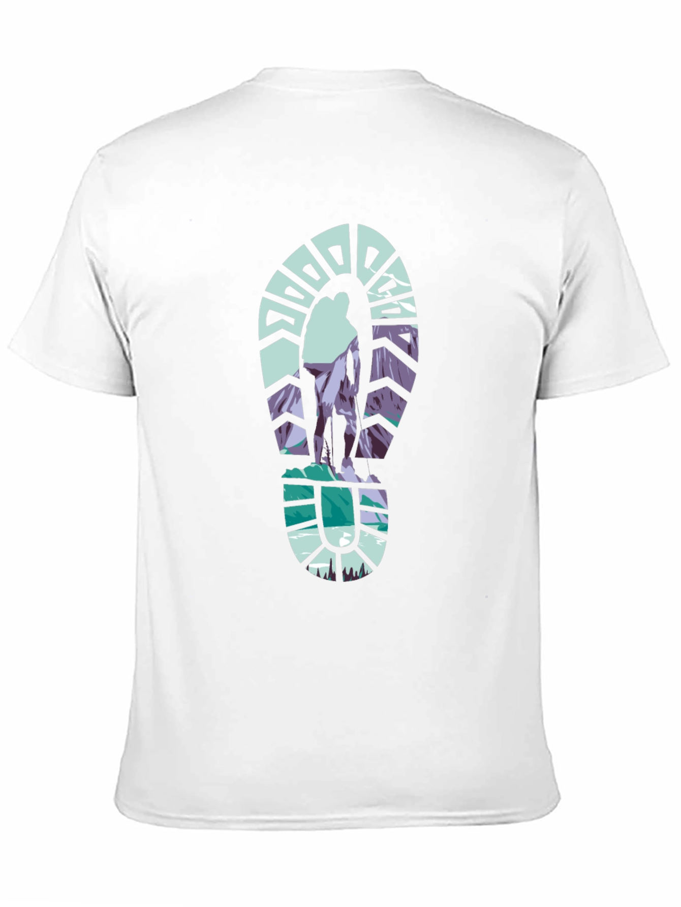 Hiking Adventure Graphic Tee - Black