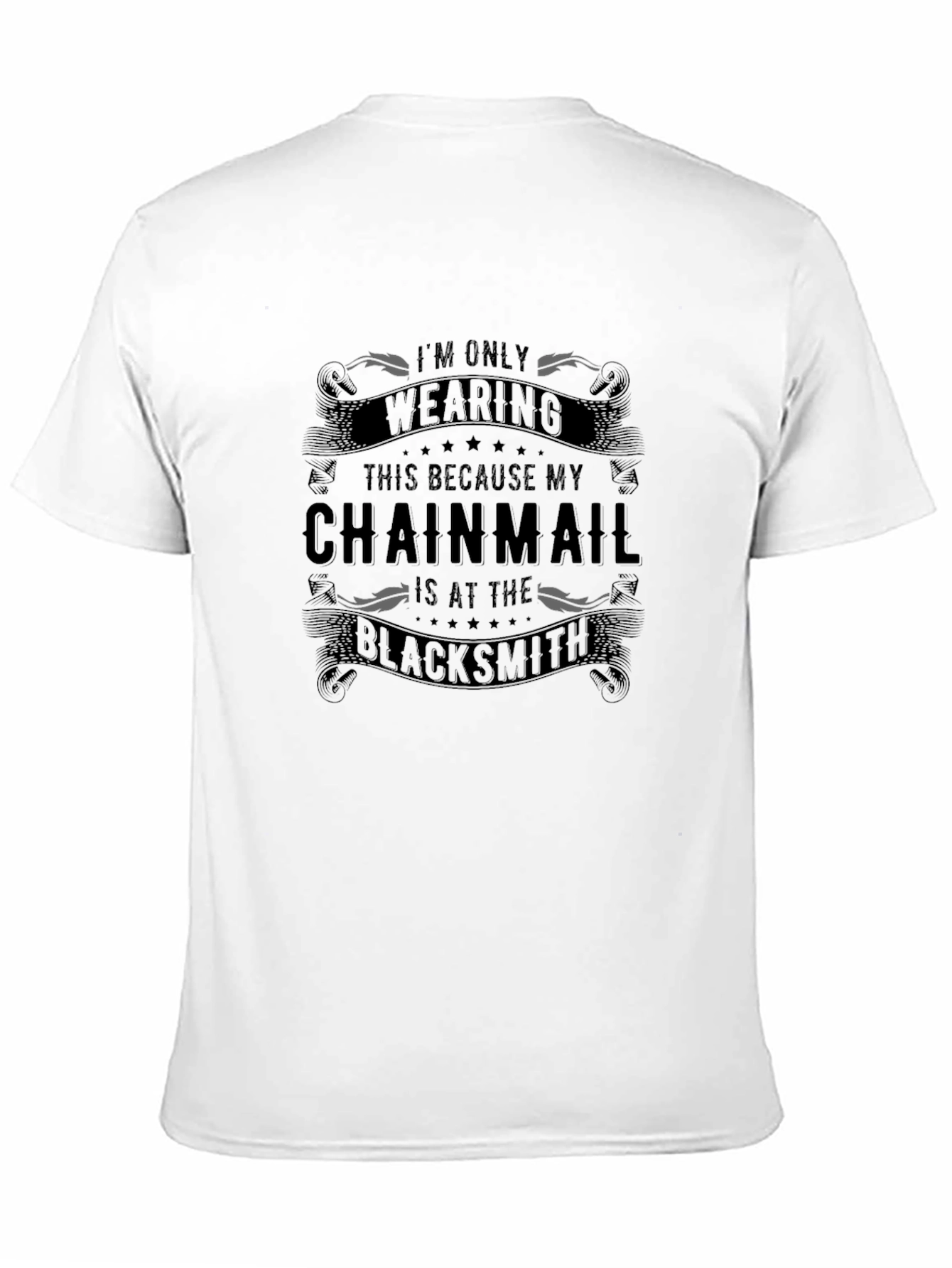 Chainmail Black T-Shirt