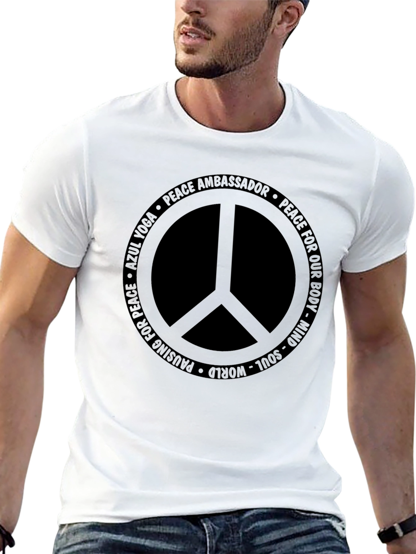 Peace Ambassador T-Shirt - Mind Body Soul