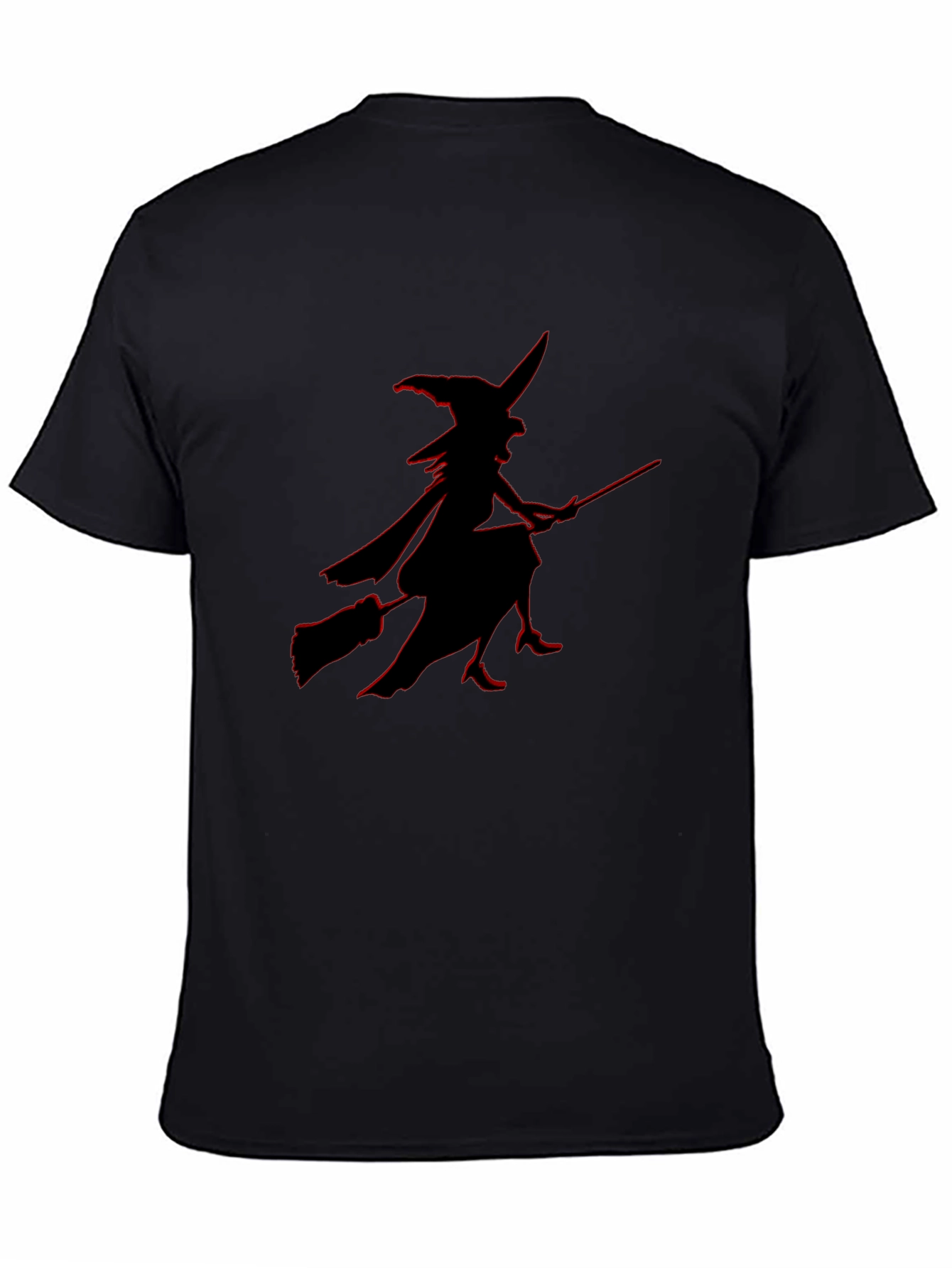 Witch Silhouette T-Shirt - Halloween Style