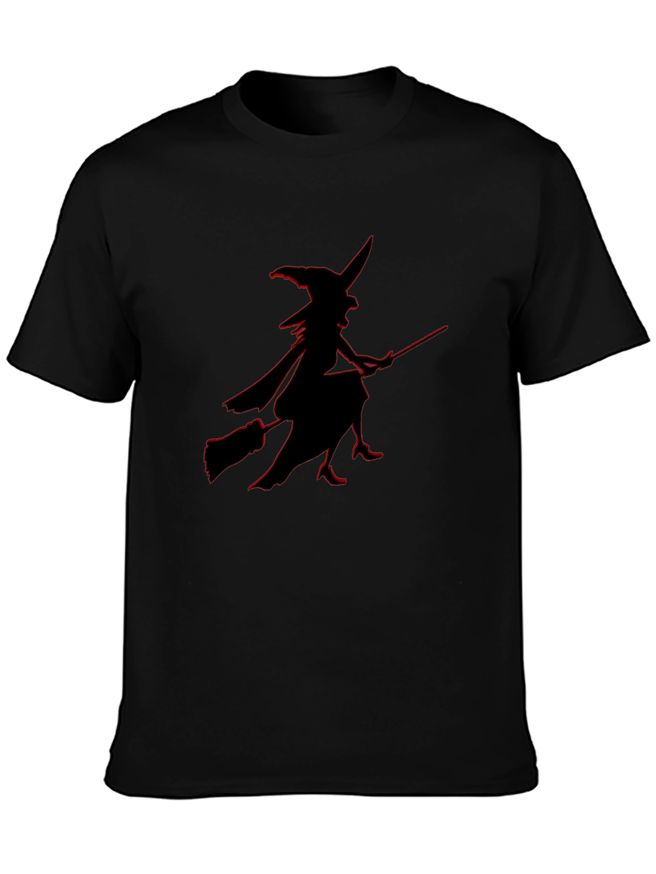 Witch Silhouette T-Shirt - Halloween Style