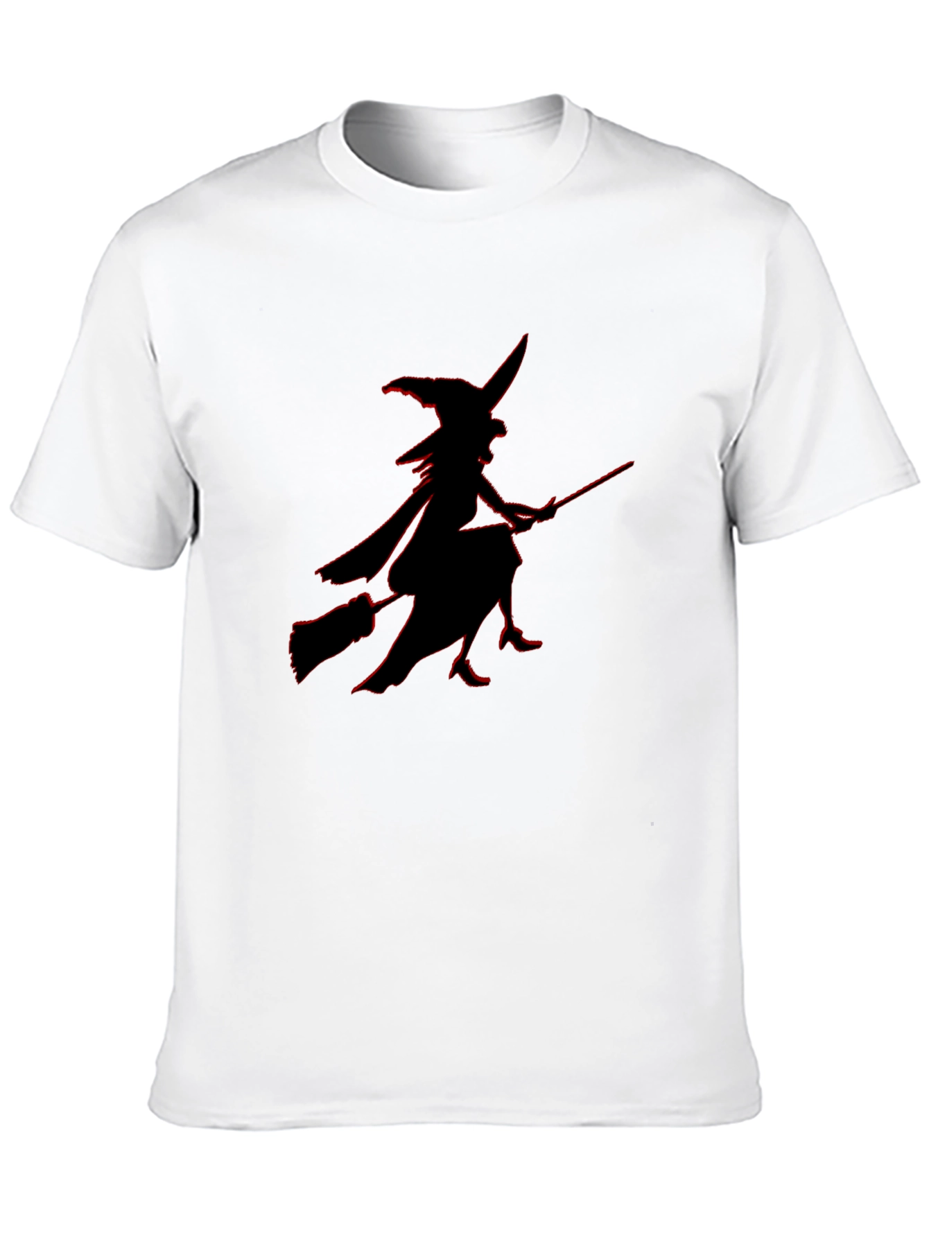 Witch Silhouette T-Shirt - Halloween Style