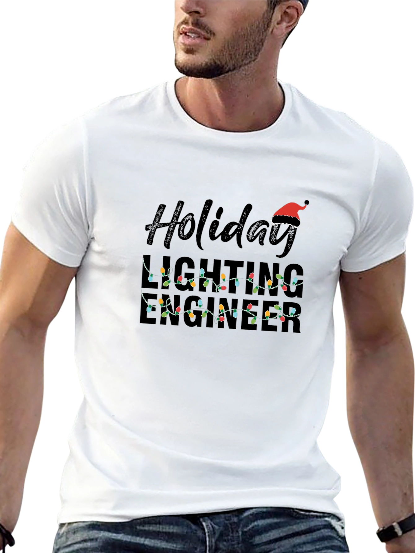 Holiday Lighting Engineer Novelty T-Shirt