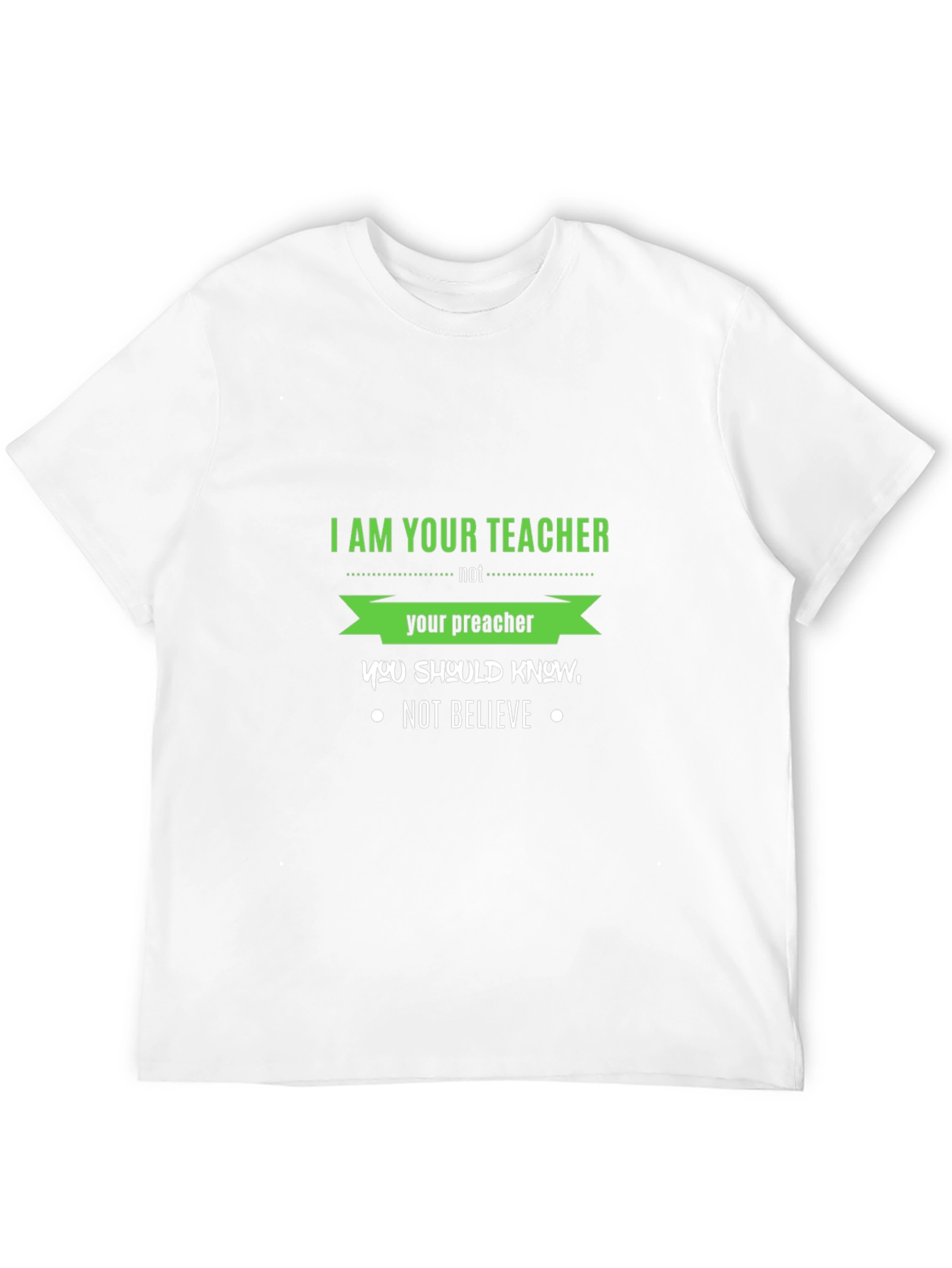 Teacher vs Preacher Graphic Tee