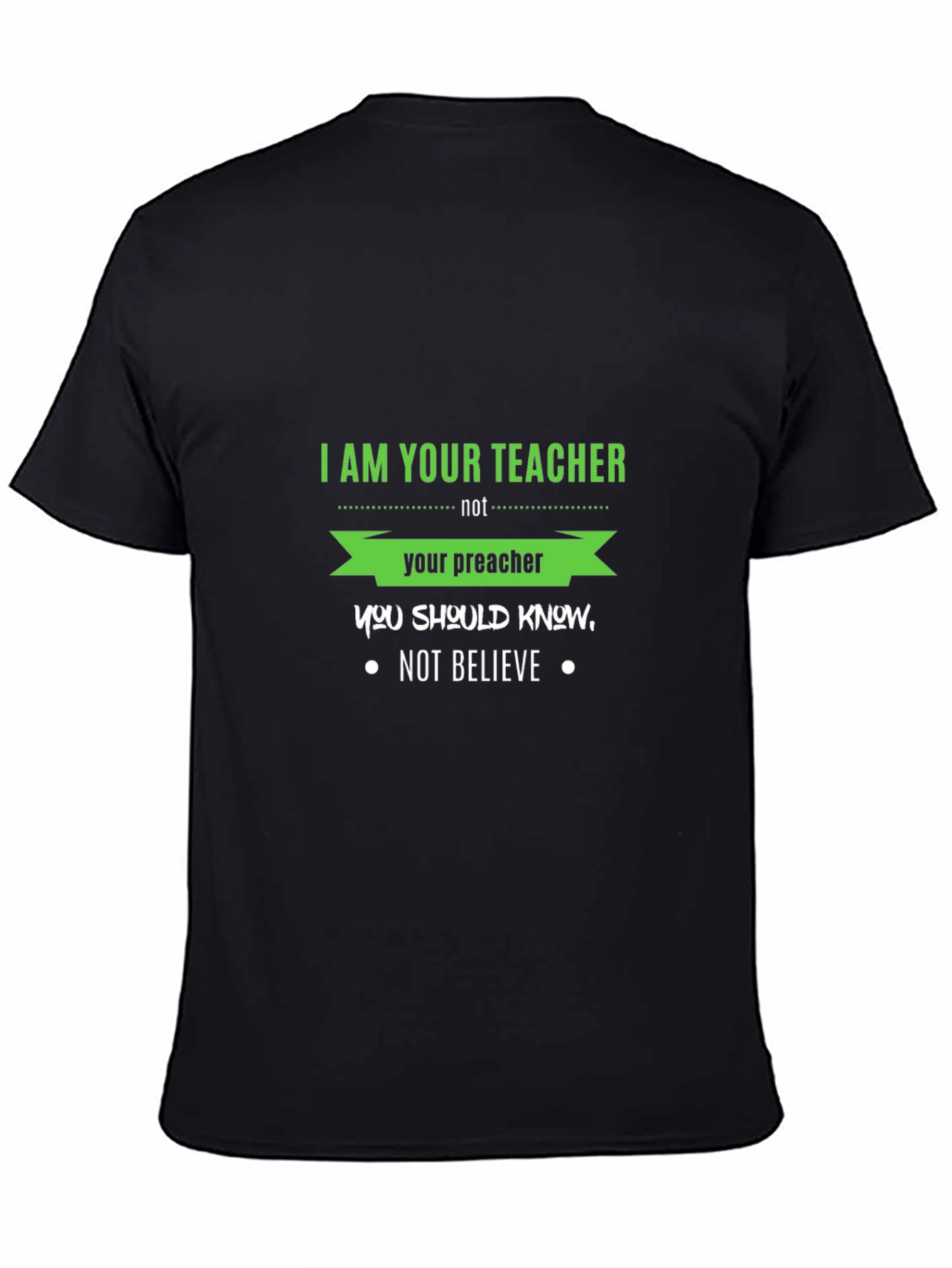 Teacher vs Preacher Graphic Tee