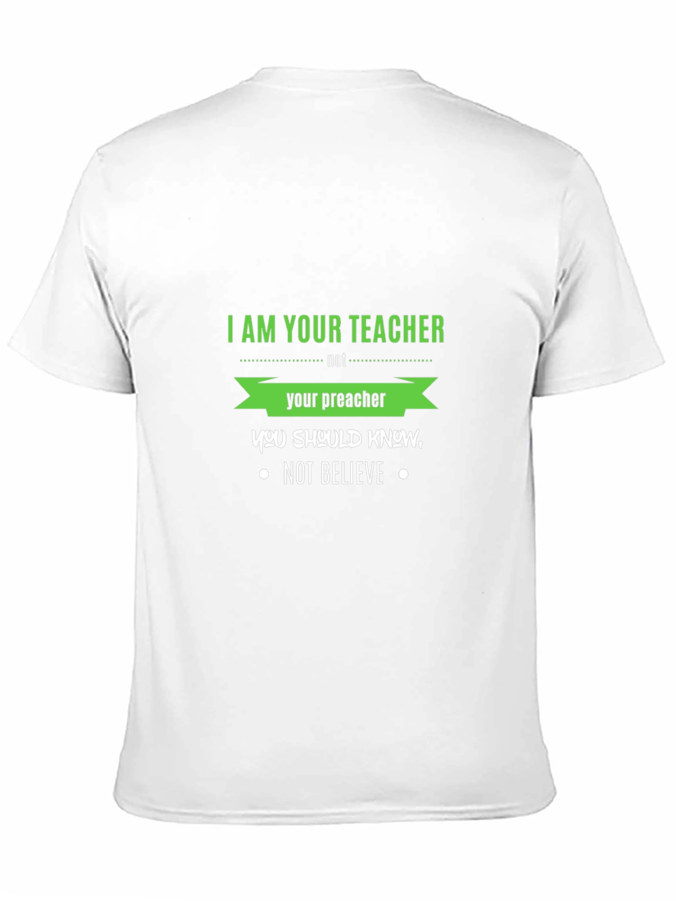 Teacher vs Preacher Graphic Tee