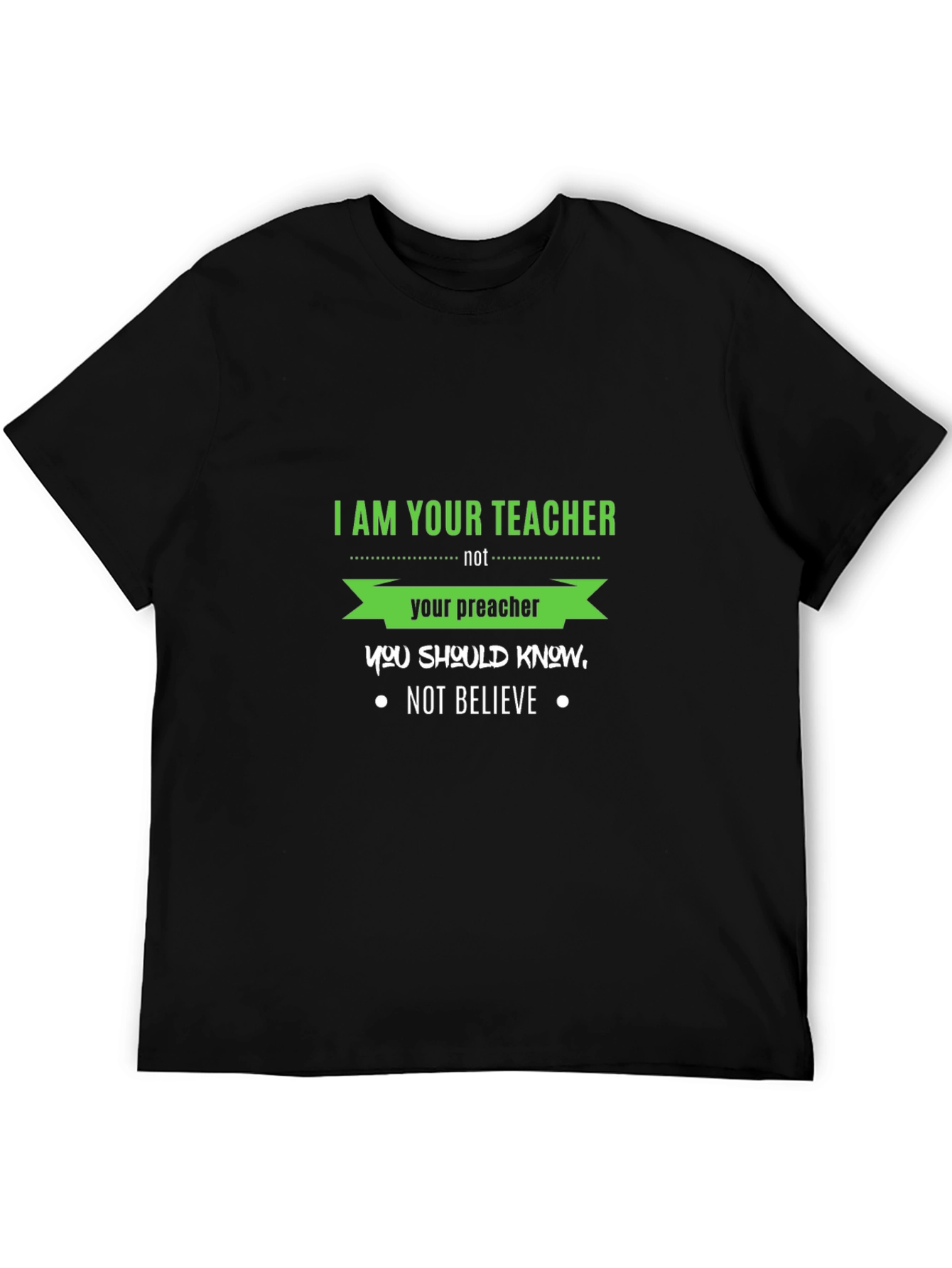 Teacher vs Preacher Graphic Tee