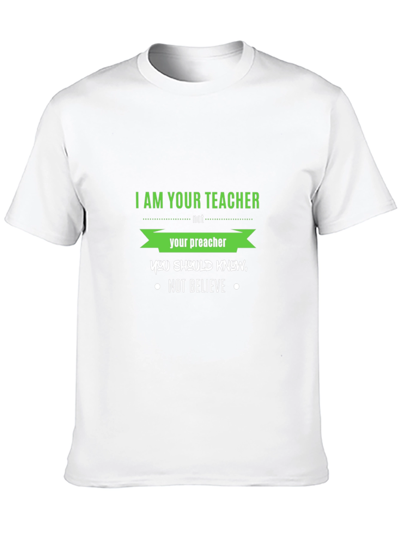Teacher vs Preacher Graphic Tee