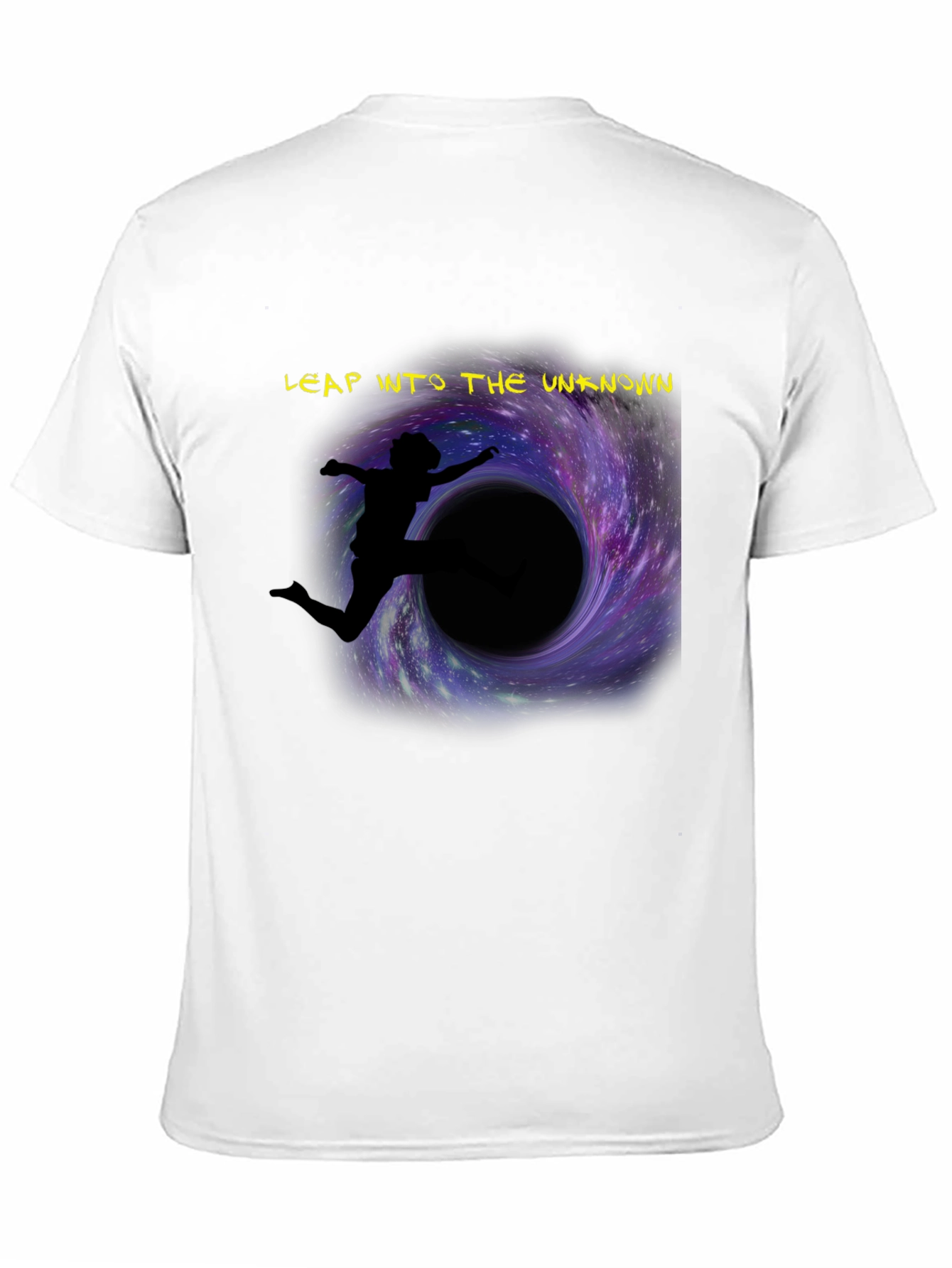 Leap into the Unknown T-Shirt Space Graphic Tee
