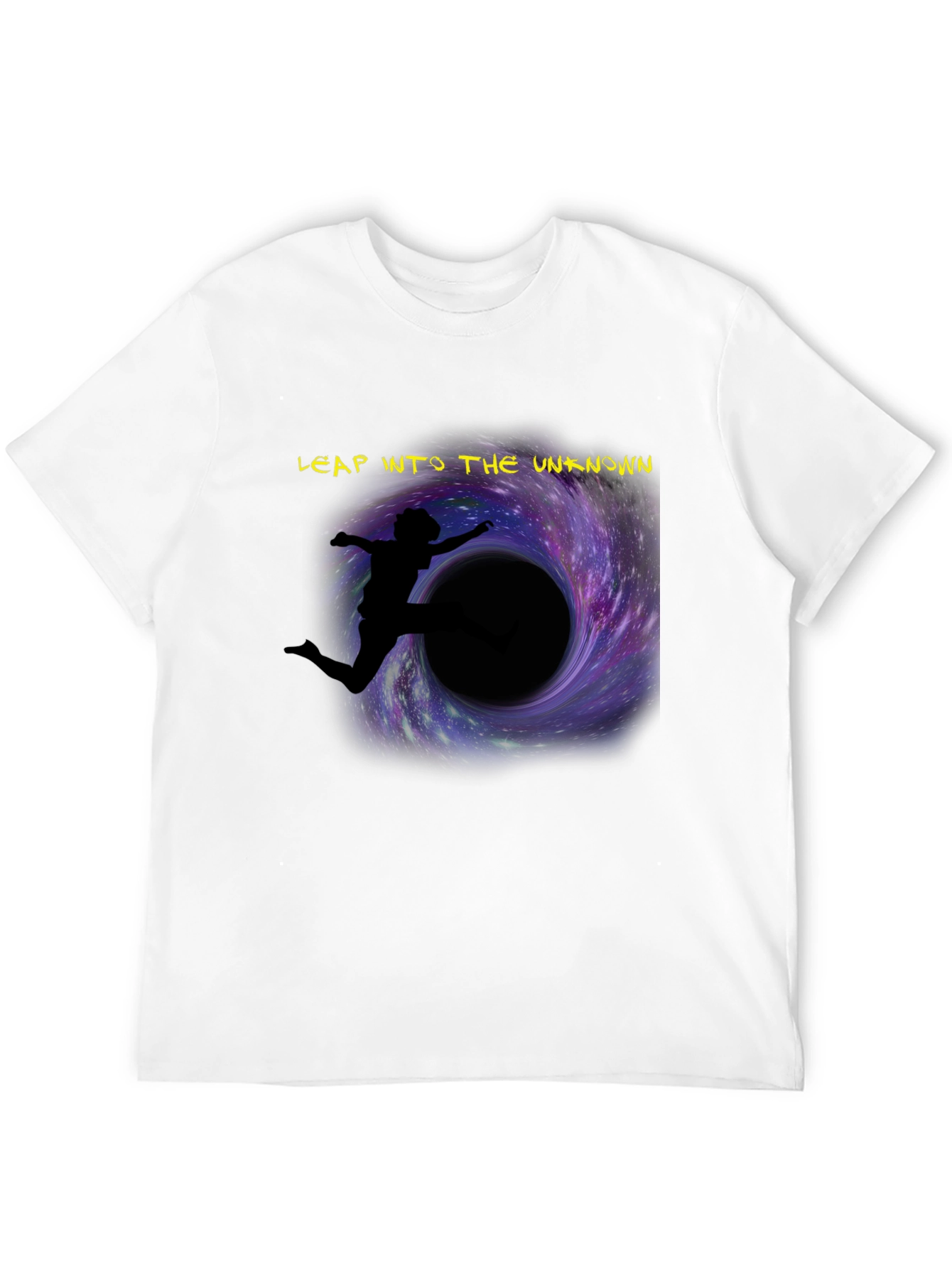 Leap into the Unknown T-Shirt Space Graphic Tee