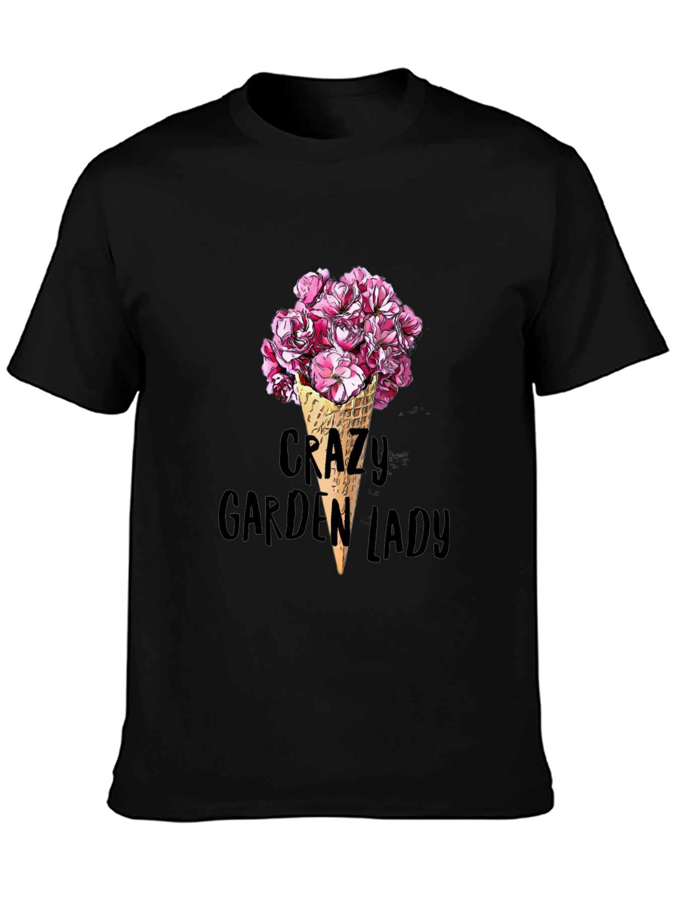 Crazy Garden Lady Graphic Tee