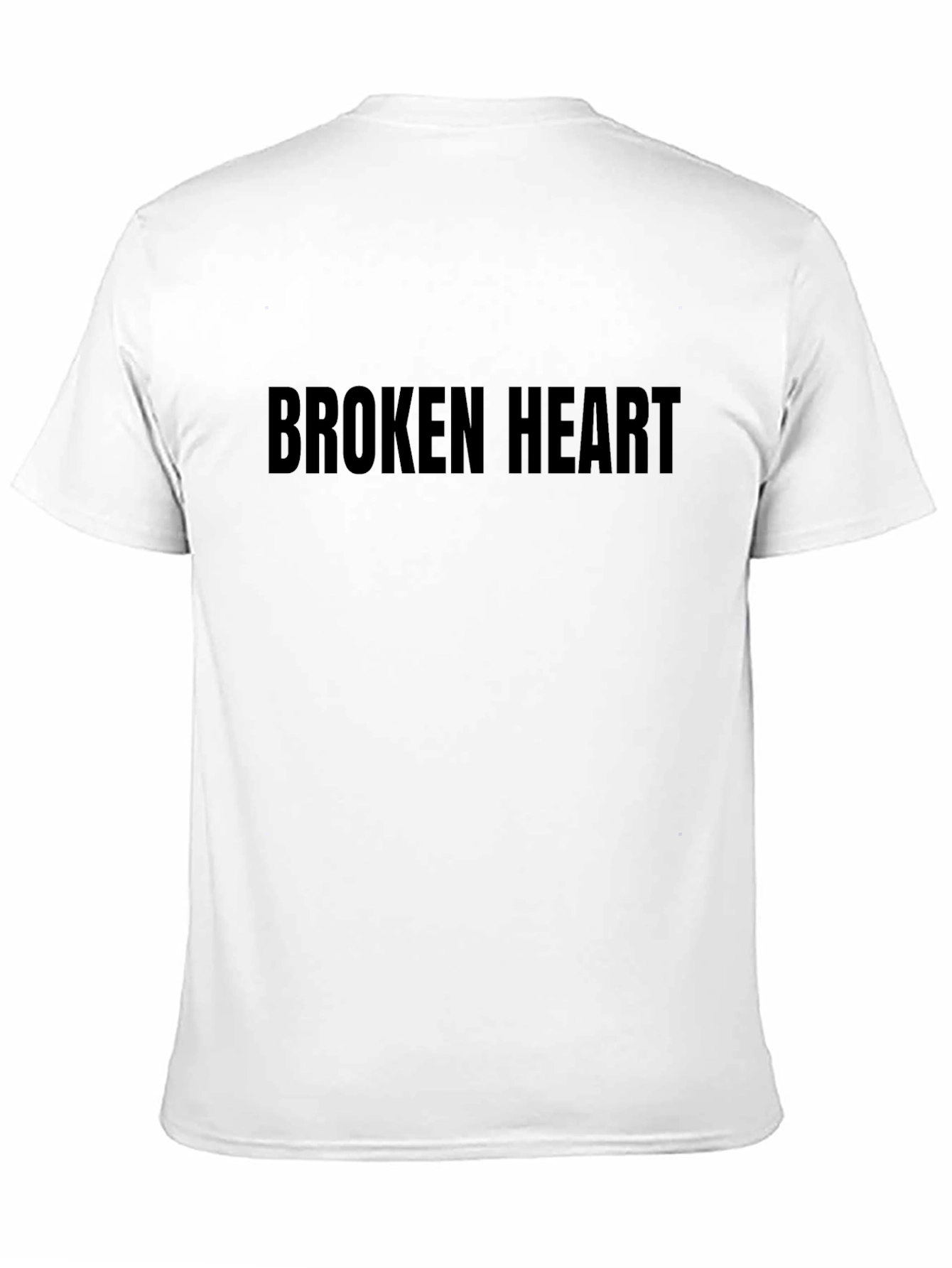 Broken Heart Graphic Tee - Classic Black T-Shirt