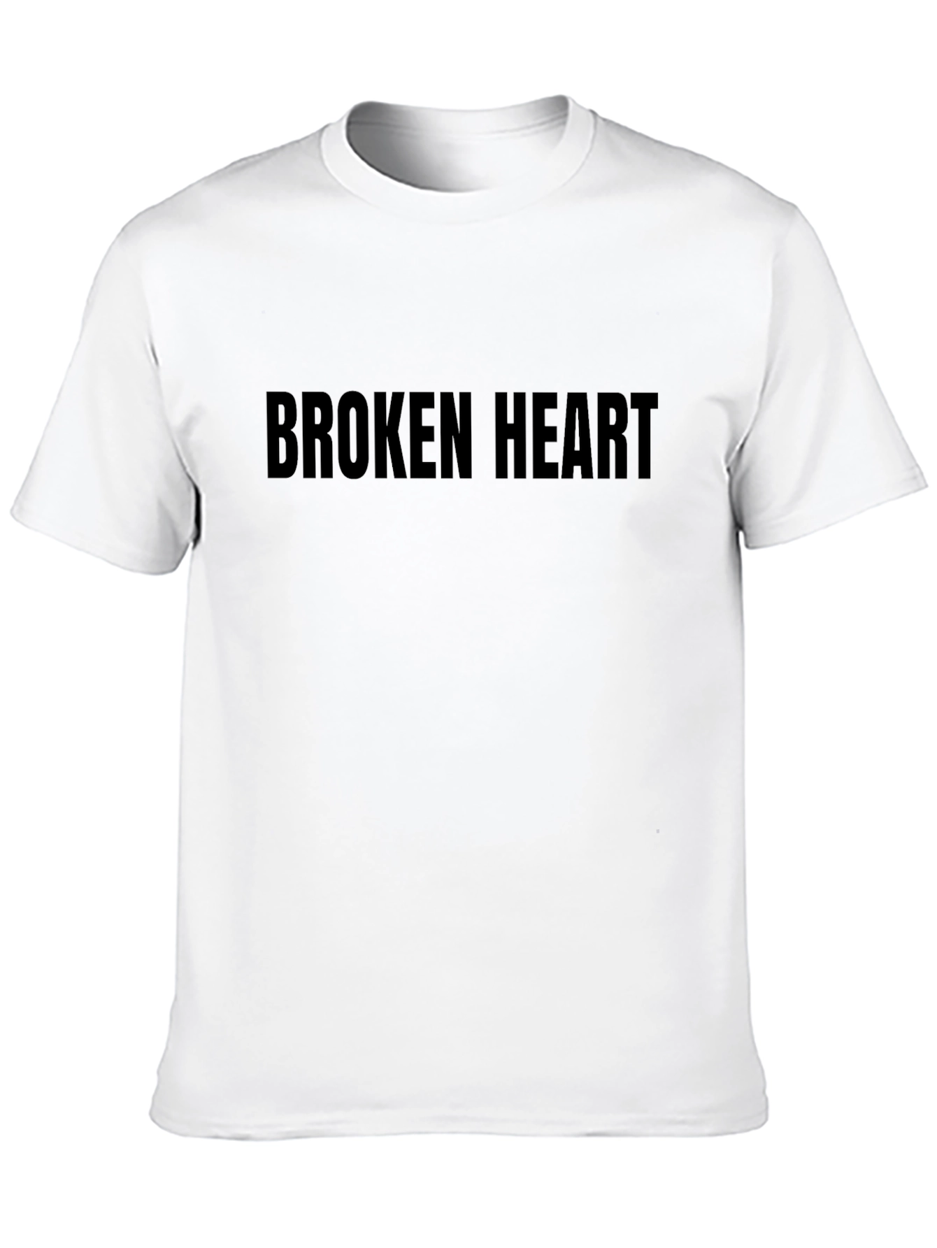 Broken Heart Graphic Tee - Classic Black T-Shirt