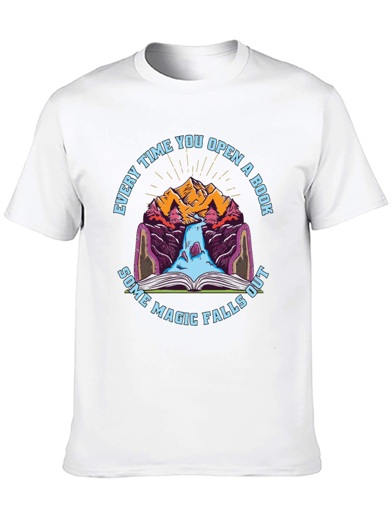 Magic Falls Out Graphic Tee - Book Lovers Shirt
