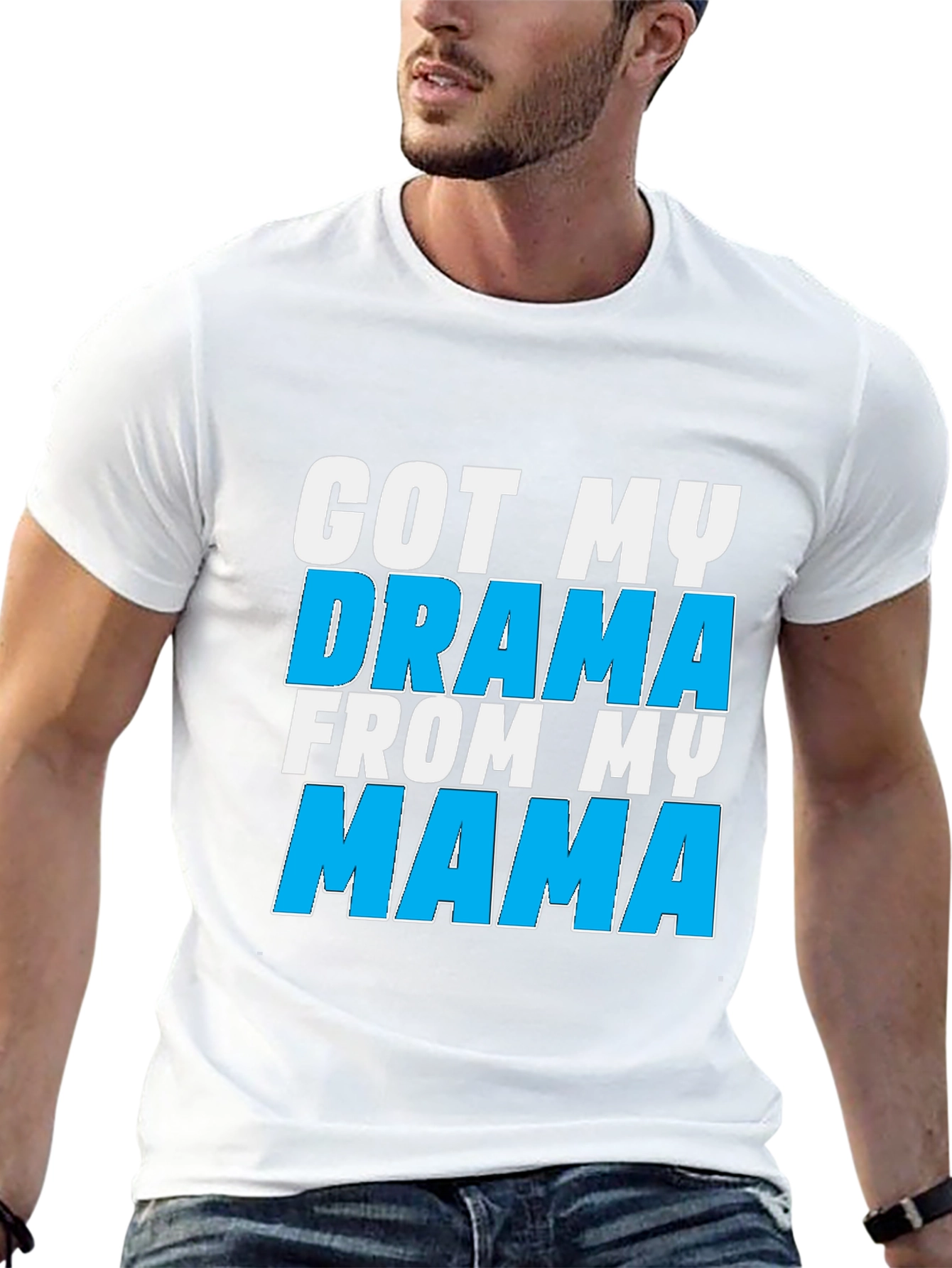 Got My Drama From My Mama Graphic Tee
