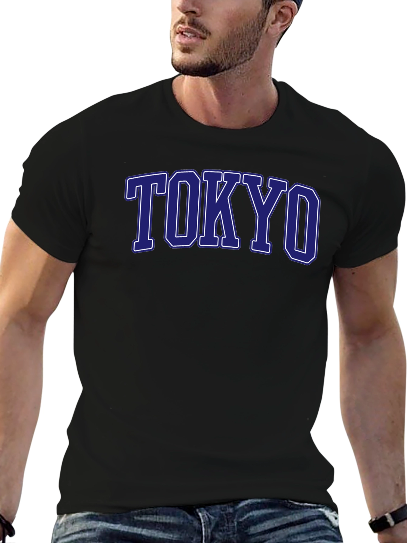 Tokyo Graphic Tee - Classic College Style