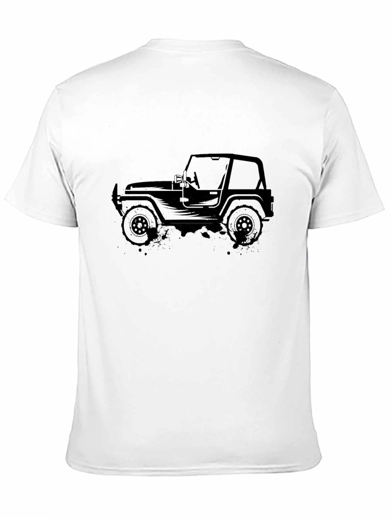 Black Jeep Graphic T-Shirt - Off Road Adventure Tee