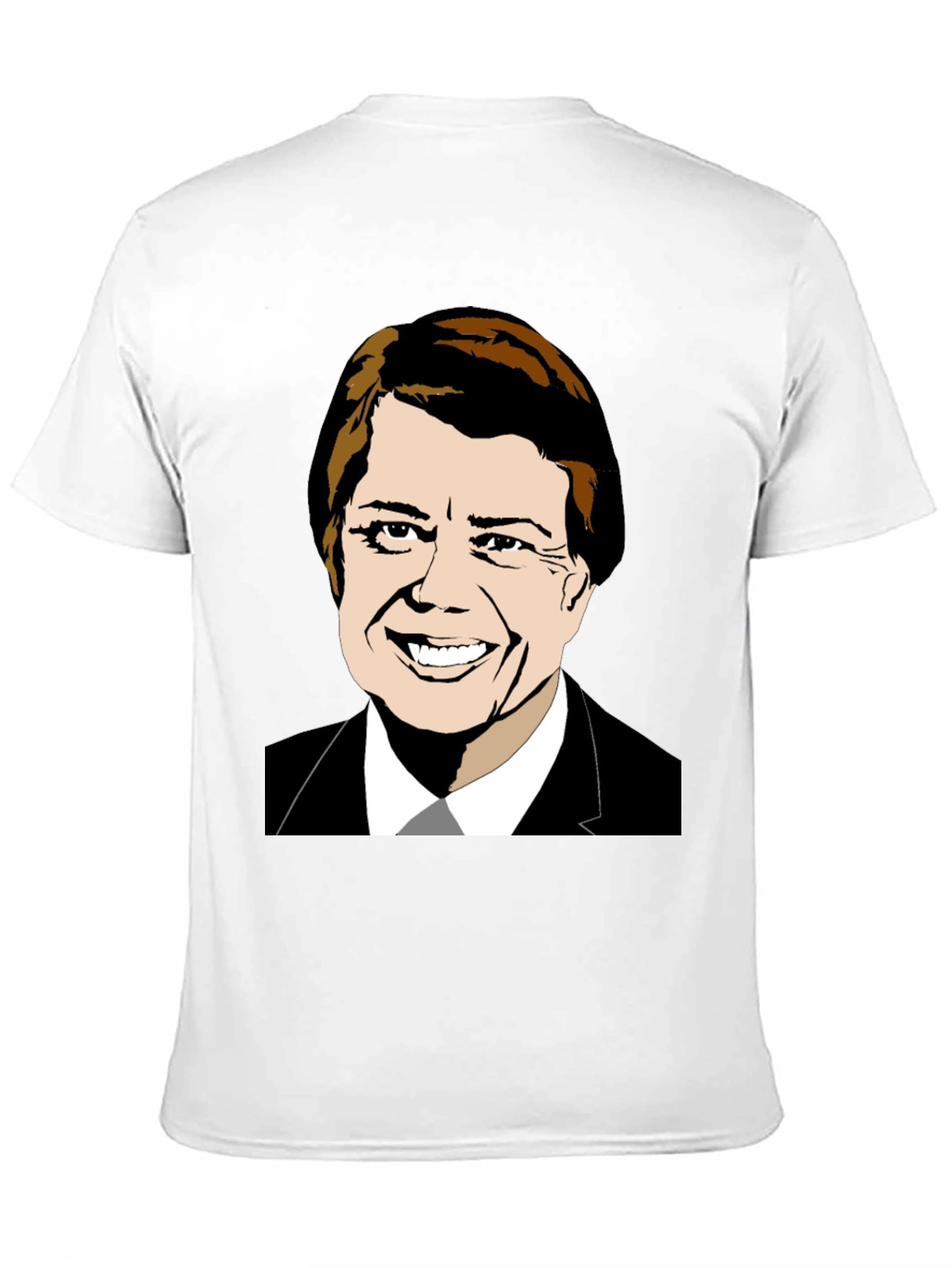 Jimmy Carter Graphic Tee - Political Cartoon T-Shirt
