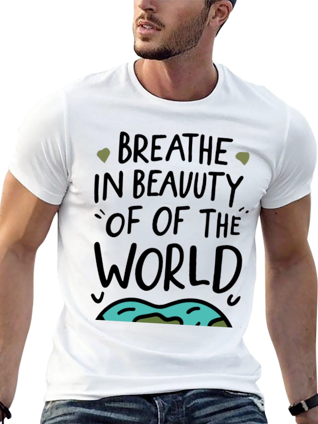 Breathe in Beauty T-Shirt - Nature Lover Tee